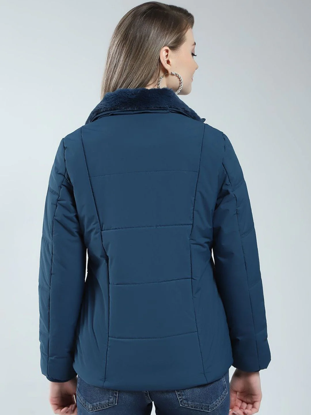 Monte Carlo Women Solid Padded Jacket - Image 4