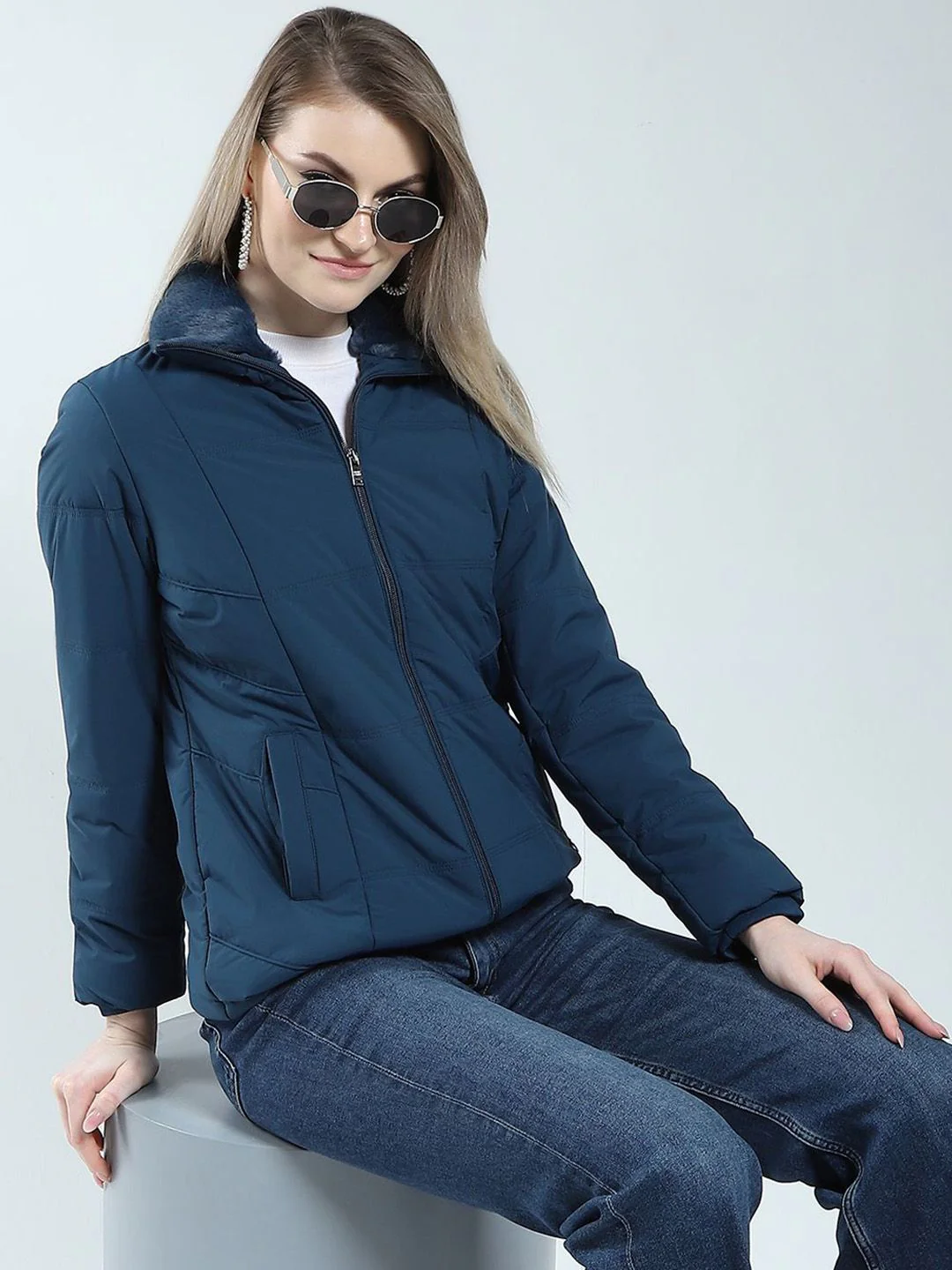 Monte Carlo Women Solid Padded Jacket - Image 6
