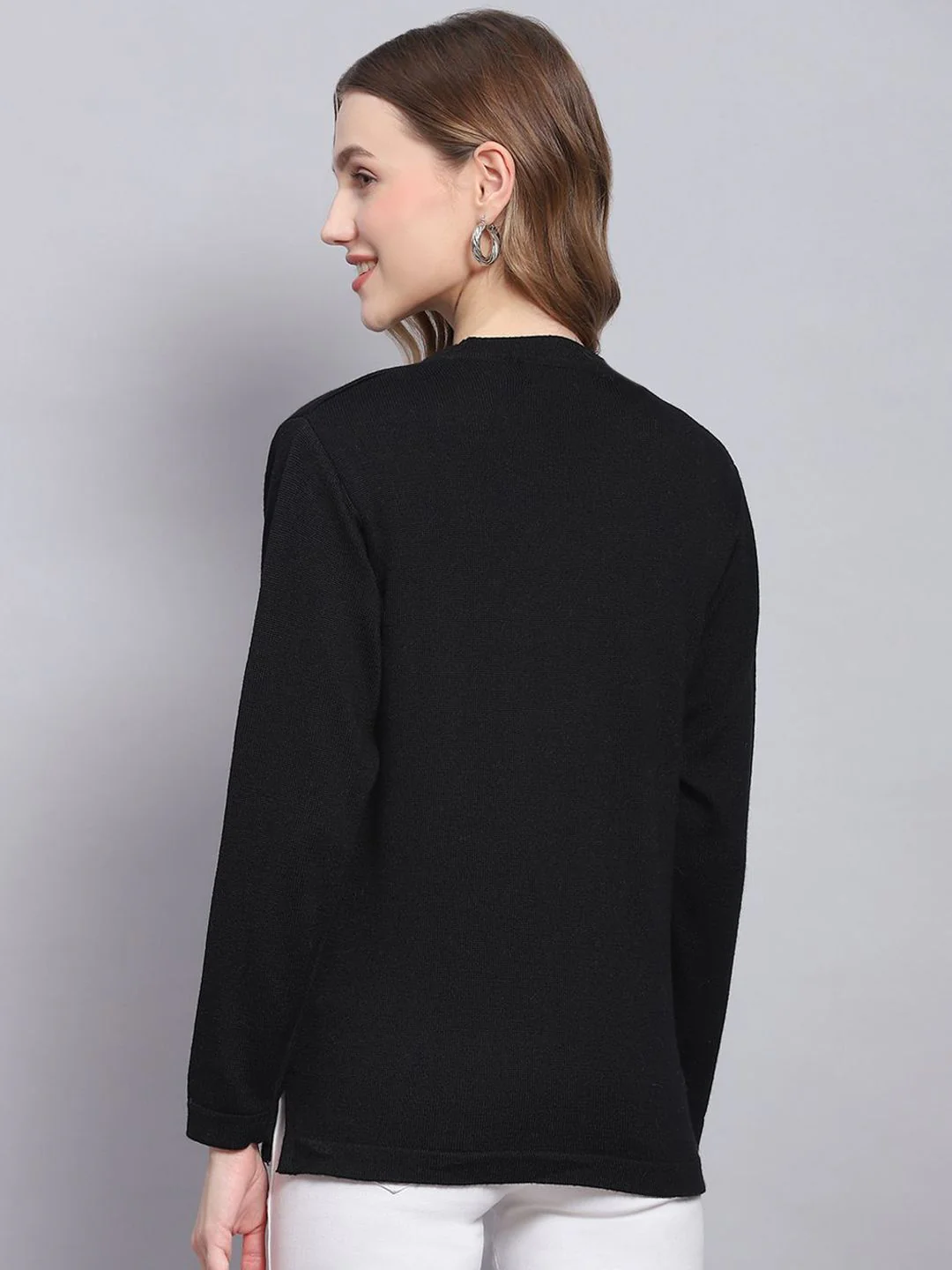 Monte Carlo Women Woollen Cardigan - Image 4