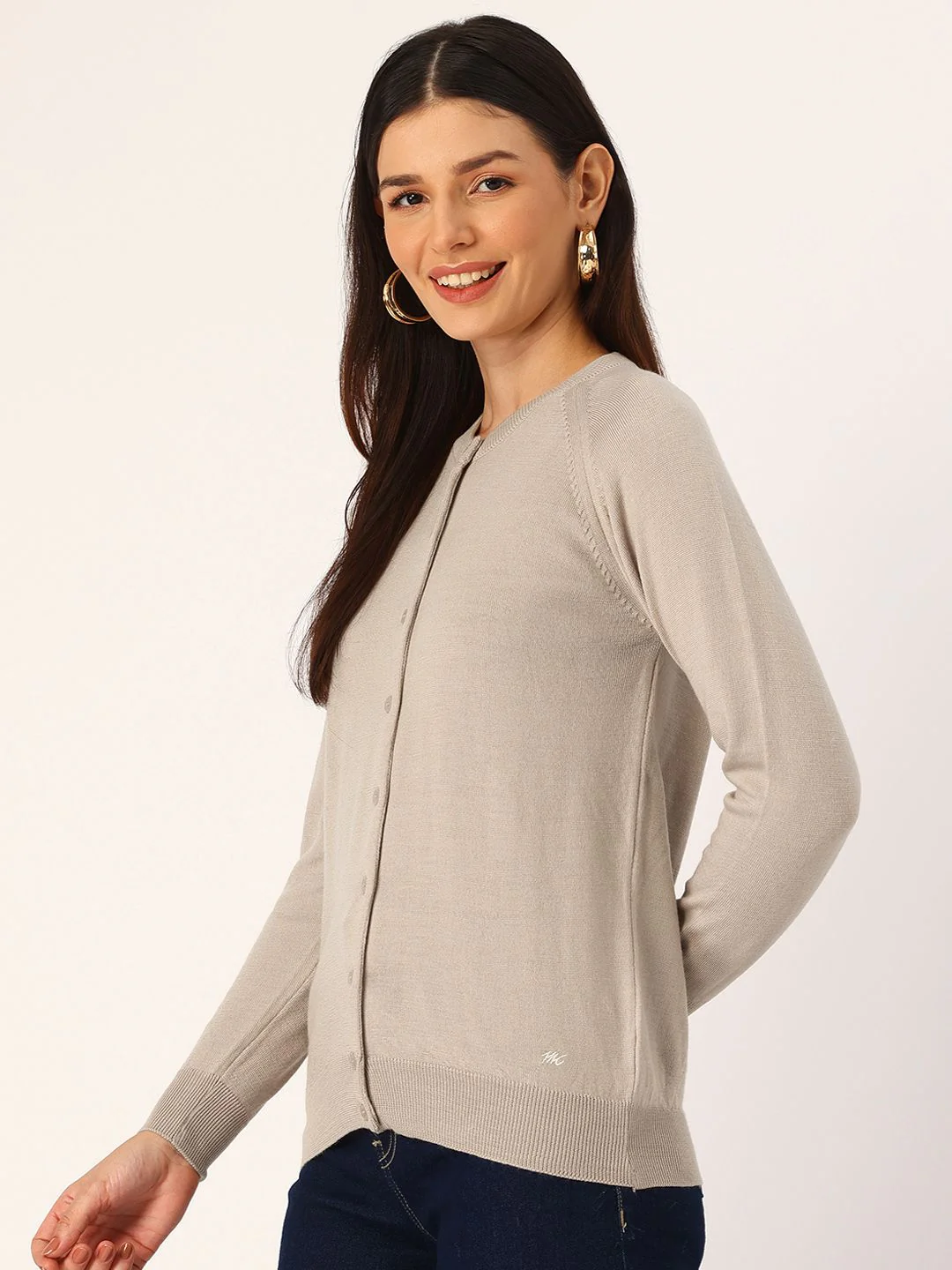 Monte Carlo Women Woollen Cardigan - Image 3