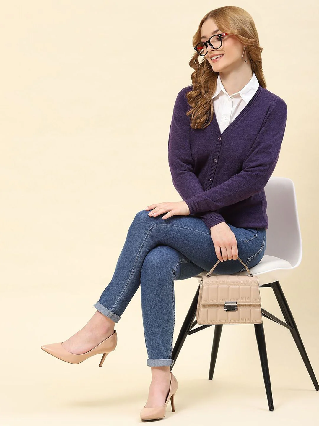 Monte Carlo Women Woollen Cardigan - Image 6