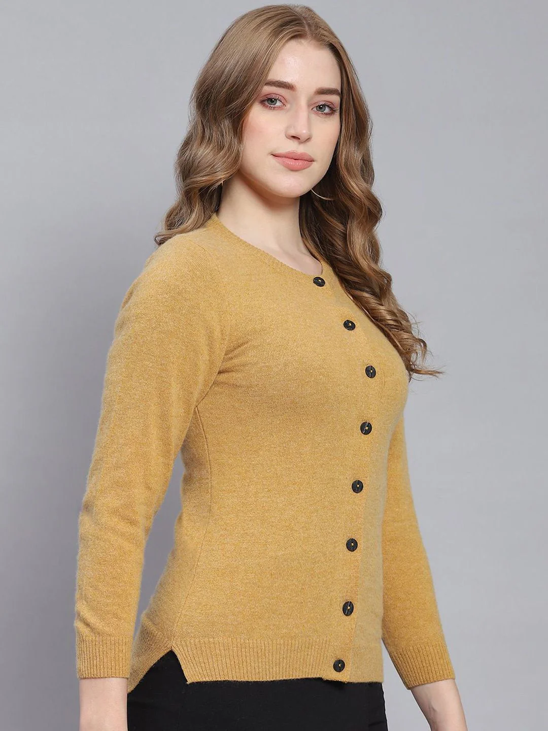 Monte Carlo Women Woollen Cardigan - Image 3