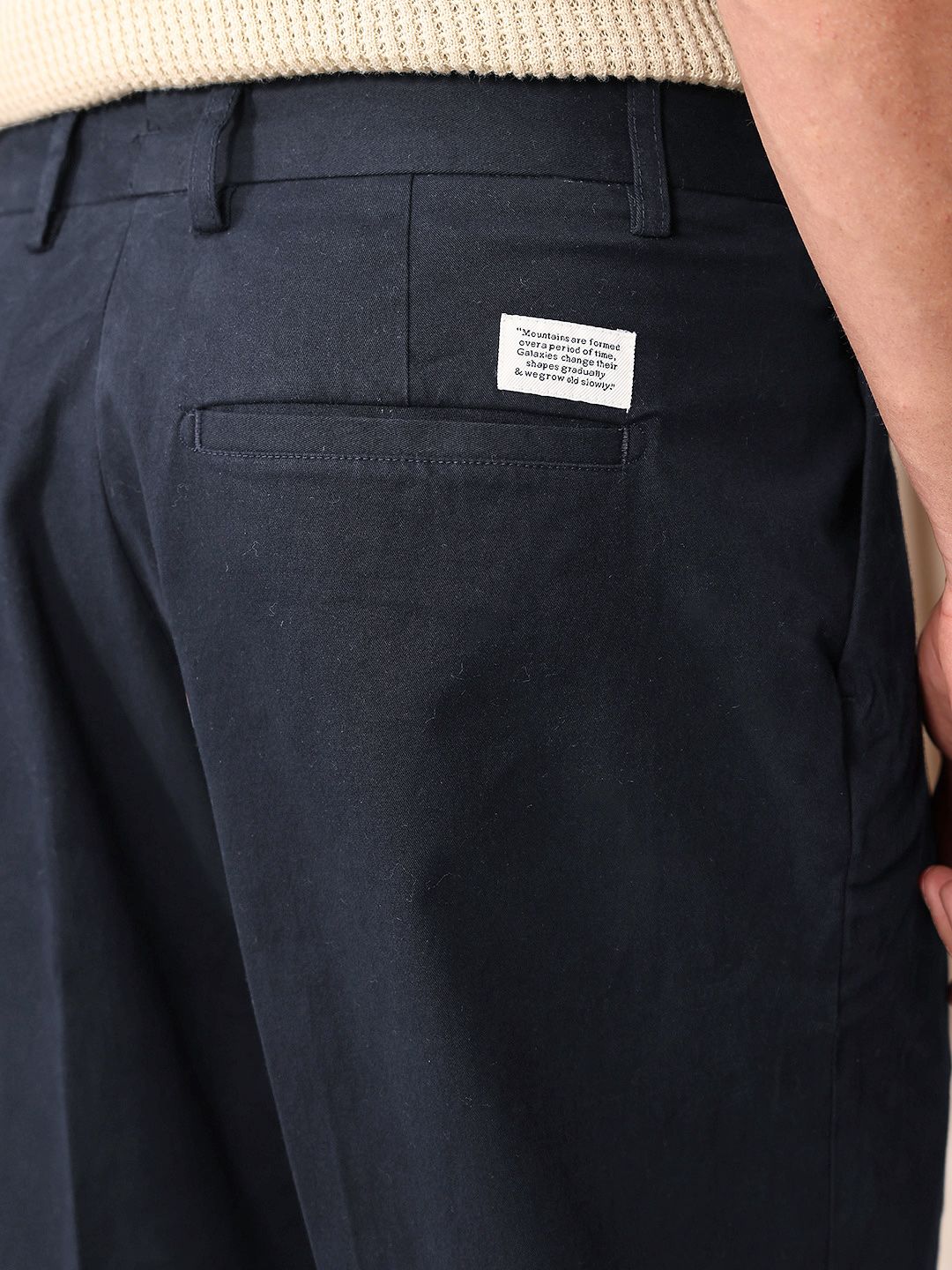 Mr Bowerbird Men Liberal Fit Pleated Trousers - Image 6