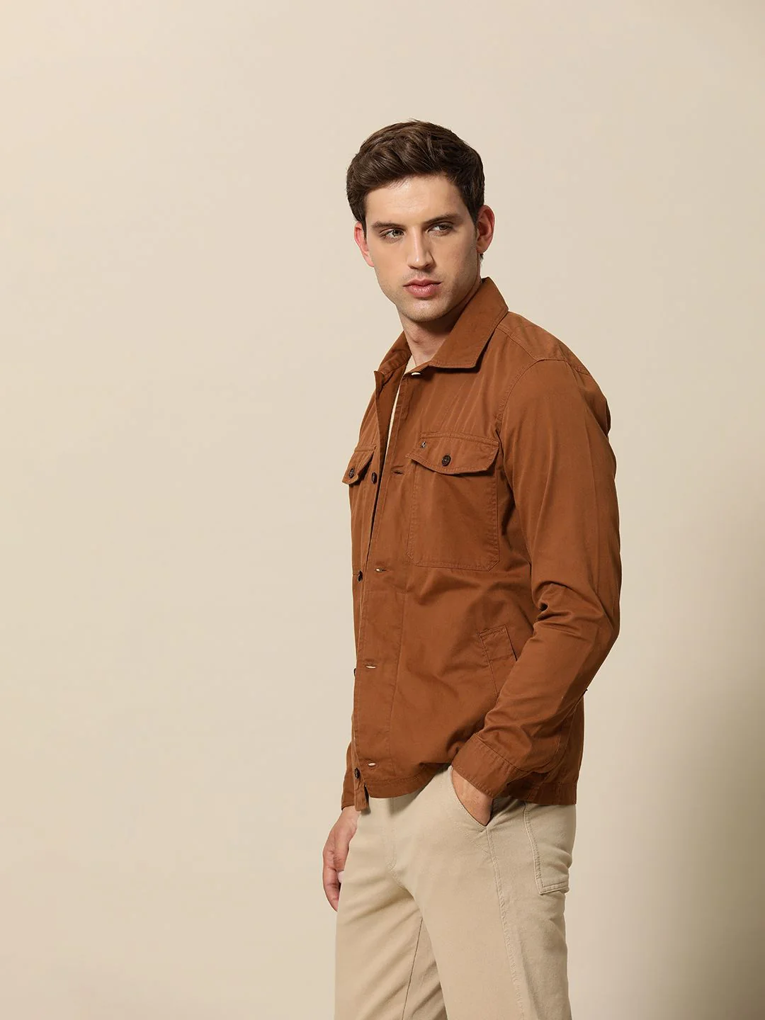 Mr Bowerbird Men Liberal Fit Pure Cotton Casual Shirt - Image 5