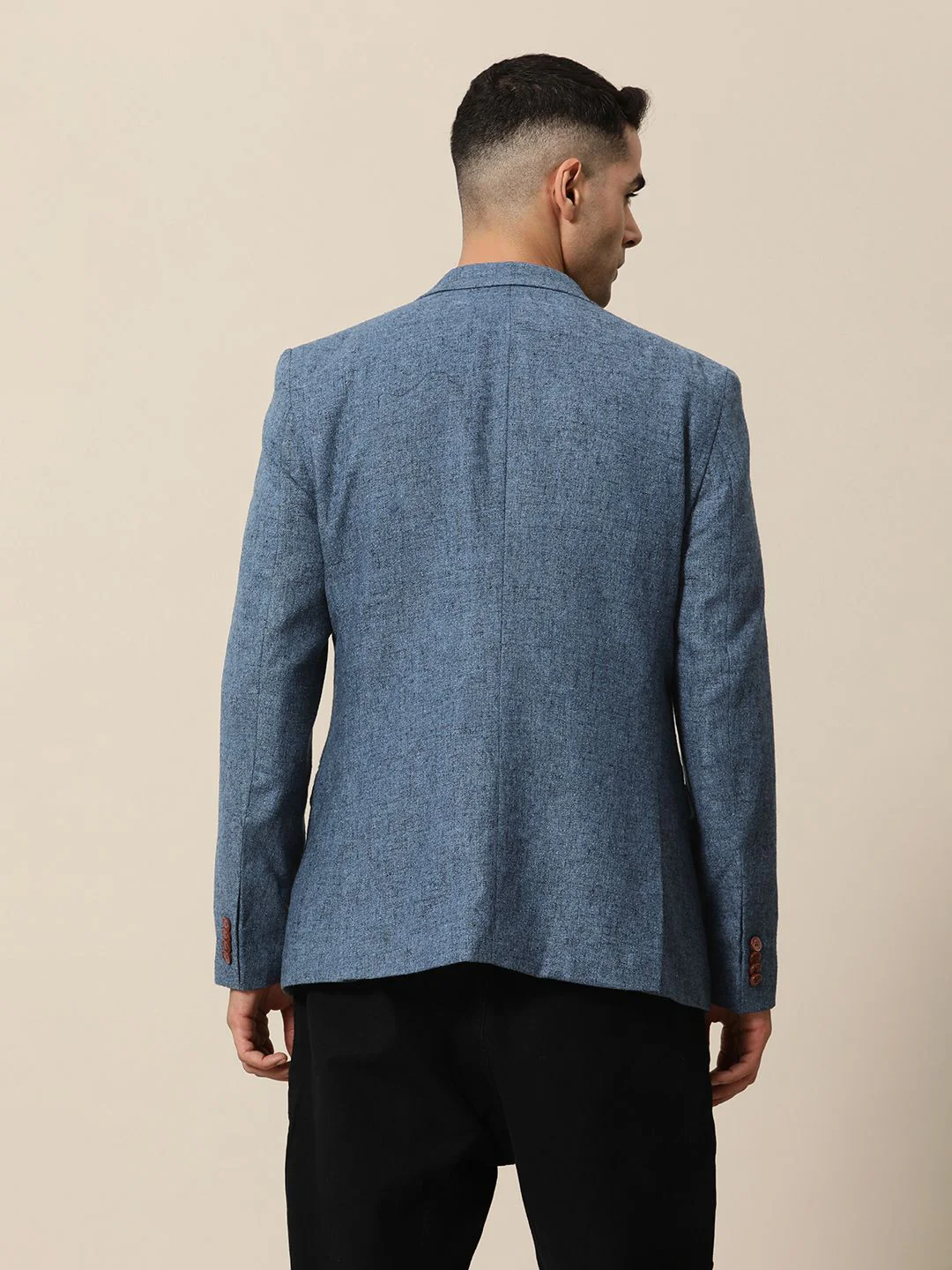 Mr Bowerbird Men Tweed Tailored Fit Blazers - Image 5