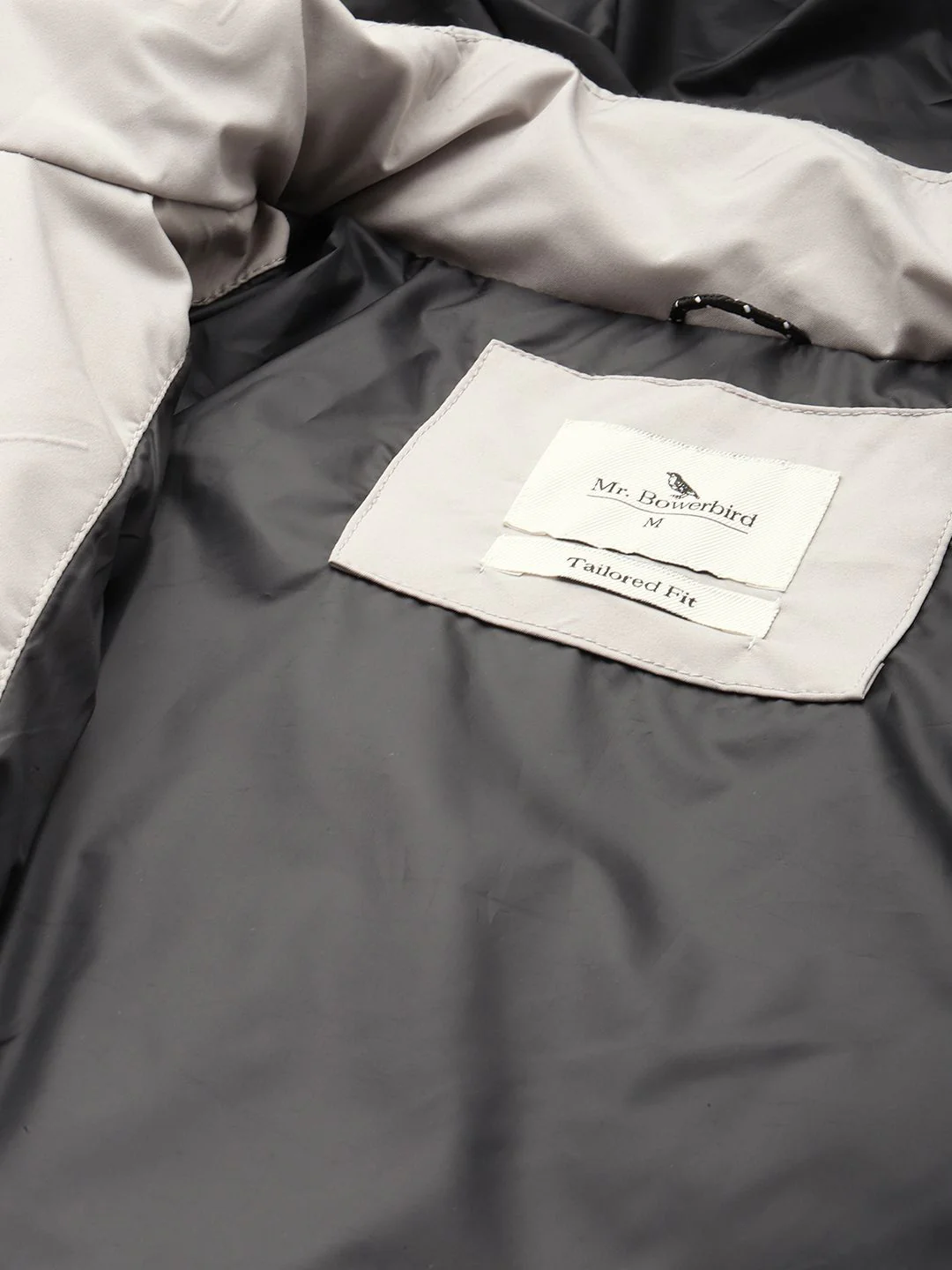 Mr Bowerbird Mock Collar With Detachable Hood Puffer Jacket - Image 6