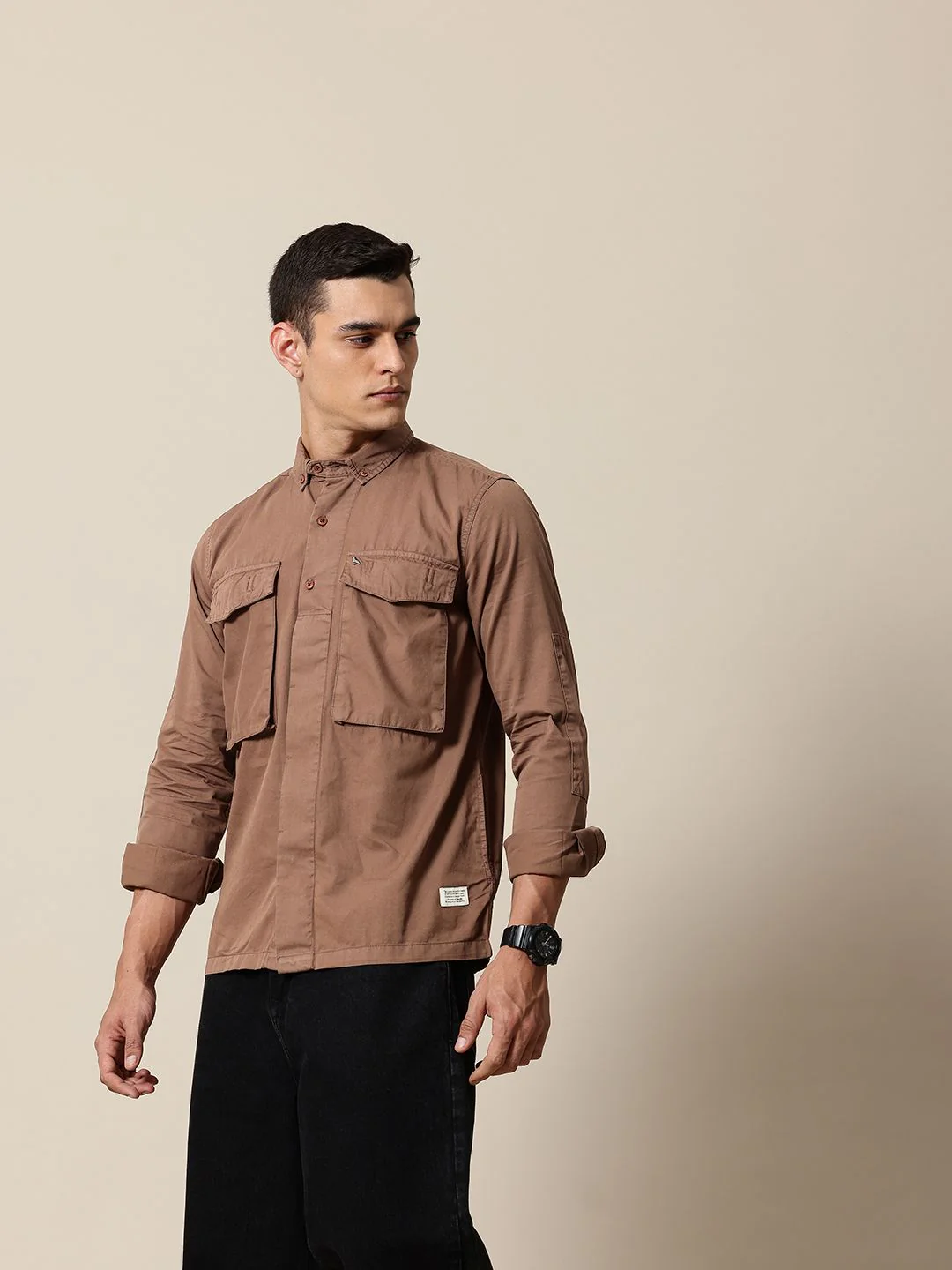 Mr Bowerbird Opaque Pure Cotton Casual Shirt - Image 5