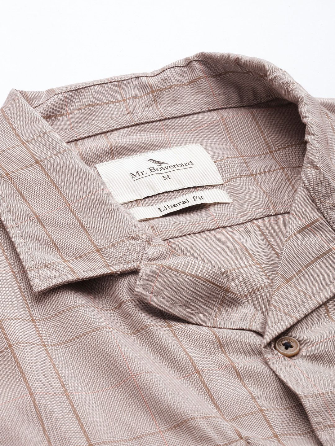 Mr Bowerbird Pure Cotton Liberal Fit Checked Casual Shirt - Image 2