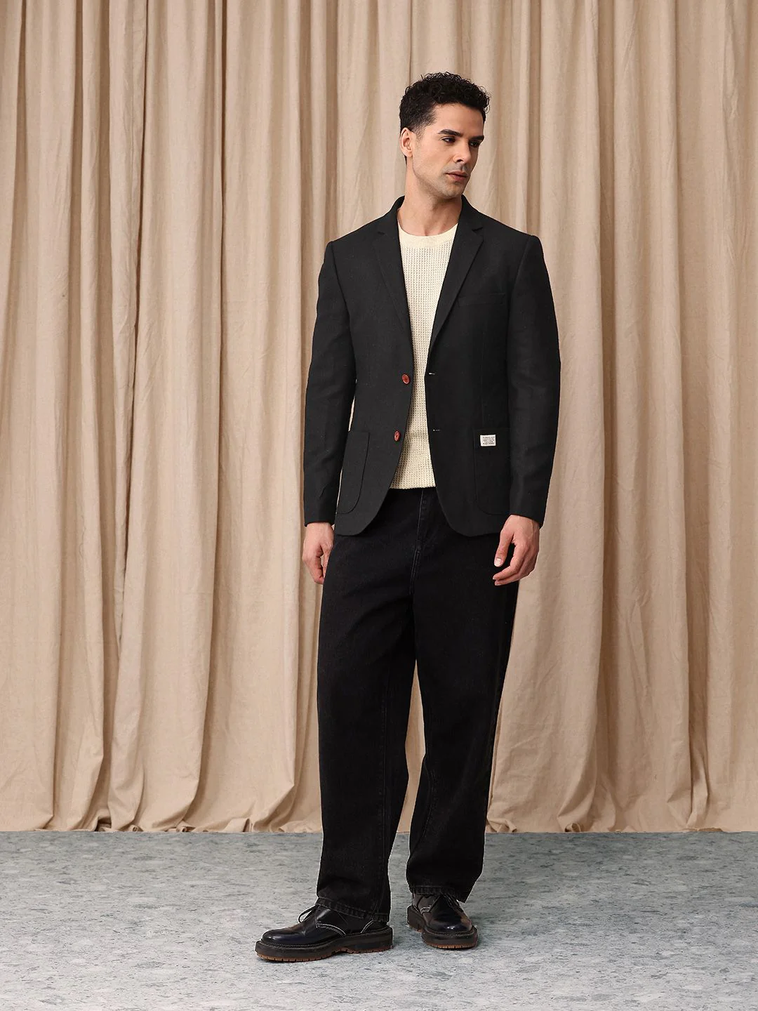 Mr Bowerbird Tailored Fit Single-Breasted Blazers - Image 4