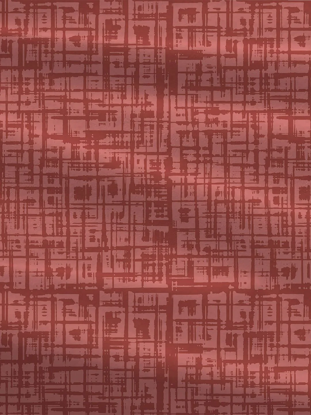 MYTRIDENT Aria Red Urban Comfort Flat 144TC Queen Cotton 1 Bedsheet with 2 Pillow Covers - Image 6