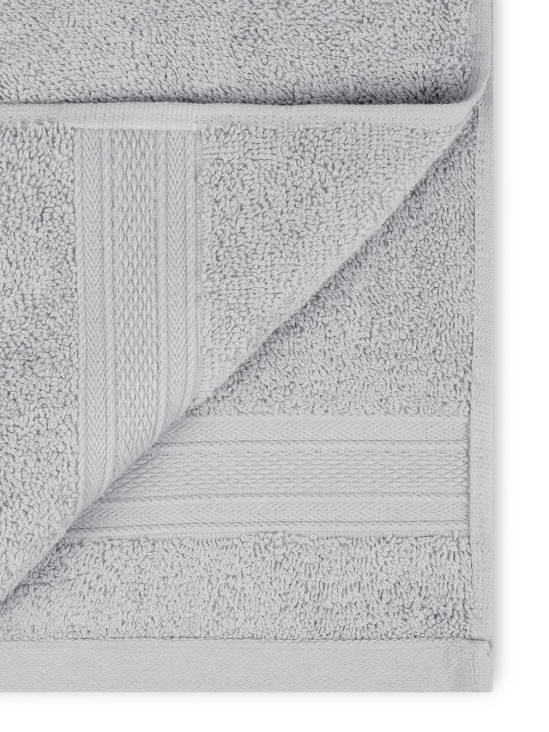 MYTRIDENT Grey 6 Pieces Cotton Soft Comfort 500 GSM Reversible Face Towel - Image 5