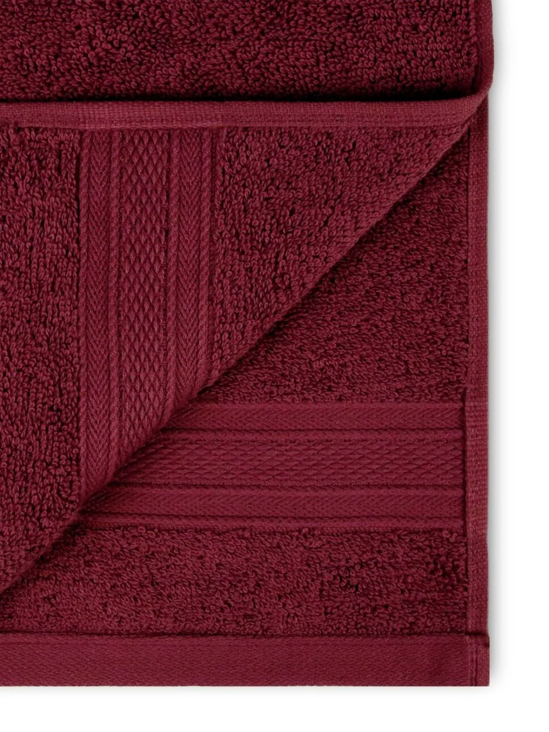 MYTRIDENT Maroon 6 Pieces Cotton Soft Comfort 500 GSM Reversible Face Towel - Image 5