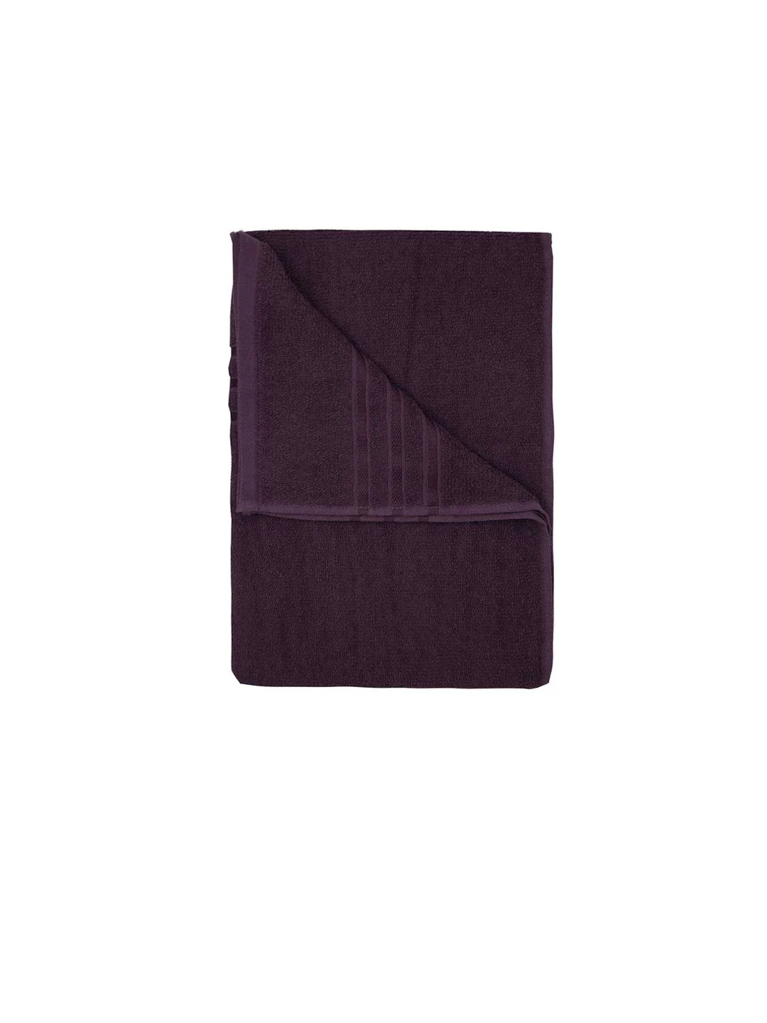 MYTRIDENT Purple 400 GSM Pure Cotton Bath Towel - Image 5