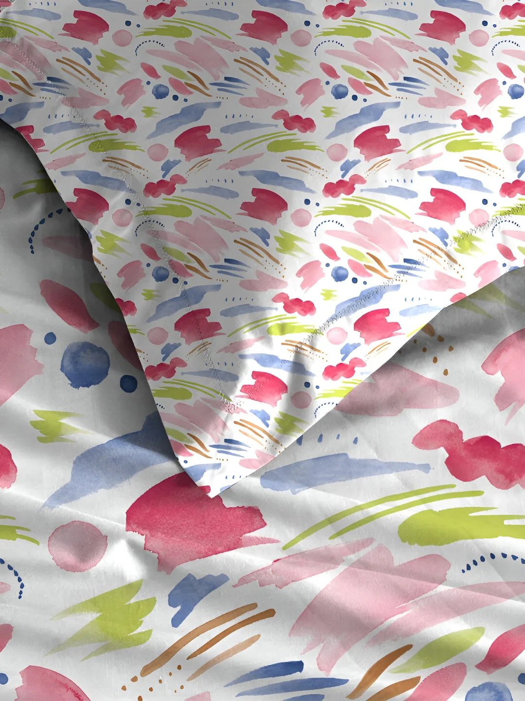 MYTRIDENT Sweet Temptation Soft Comfort Fitted 210TC King Cotton 1 Fittedsheet with 2 Pillow Covers - Image 6