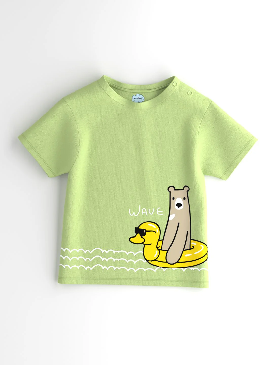 Nauti Nati Boys Pack Of 3 Graphic Printed Cotton Antimicrobial T-shirts - Image 3