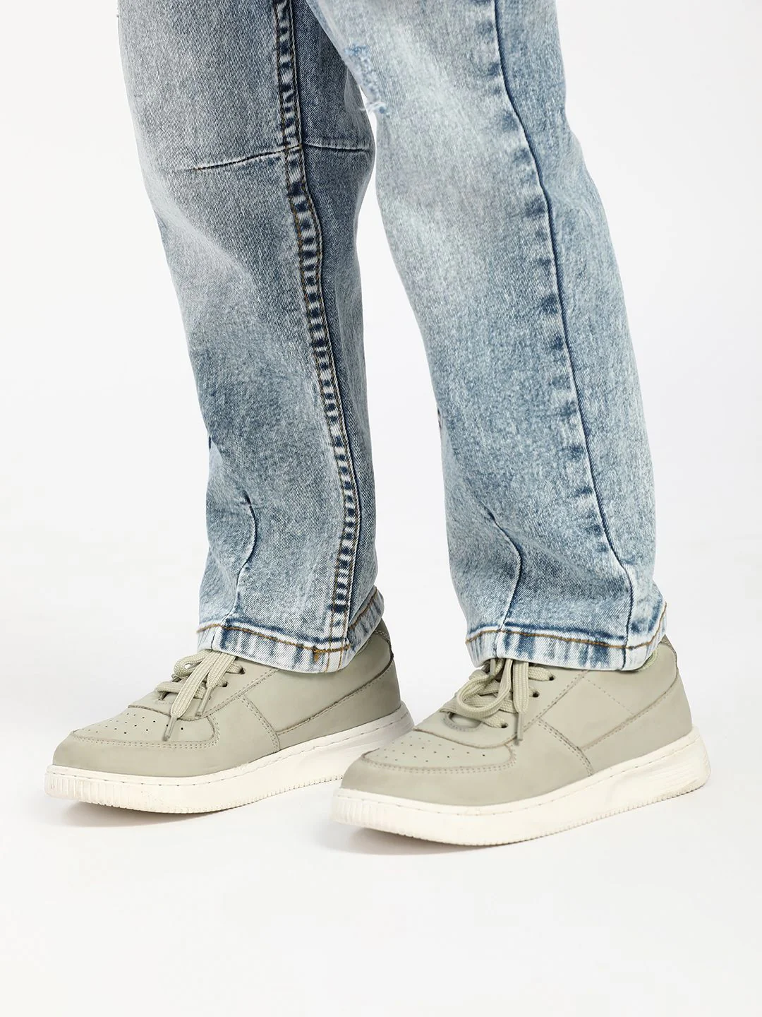 Nauti Nati Boys Textured Cotton Regular Fit Mid-Rise Stretchable Jeans - Image 7