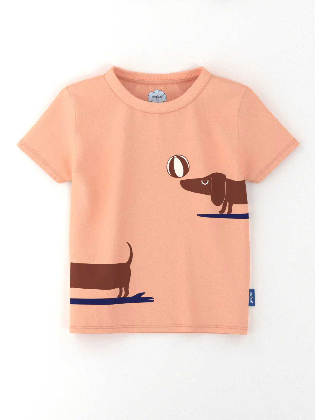 Nauti Nati Casual Outdoor Boys Pack Of 2 Graphic Printed Antimicrobial Cotton T-Shirts - Image 3