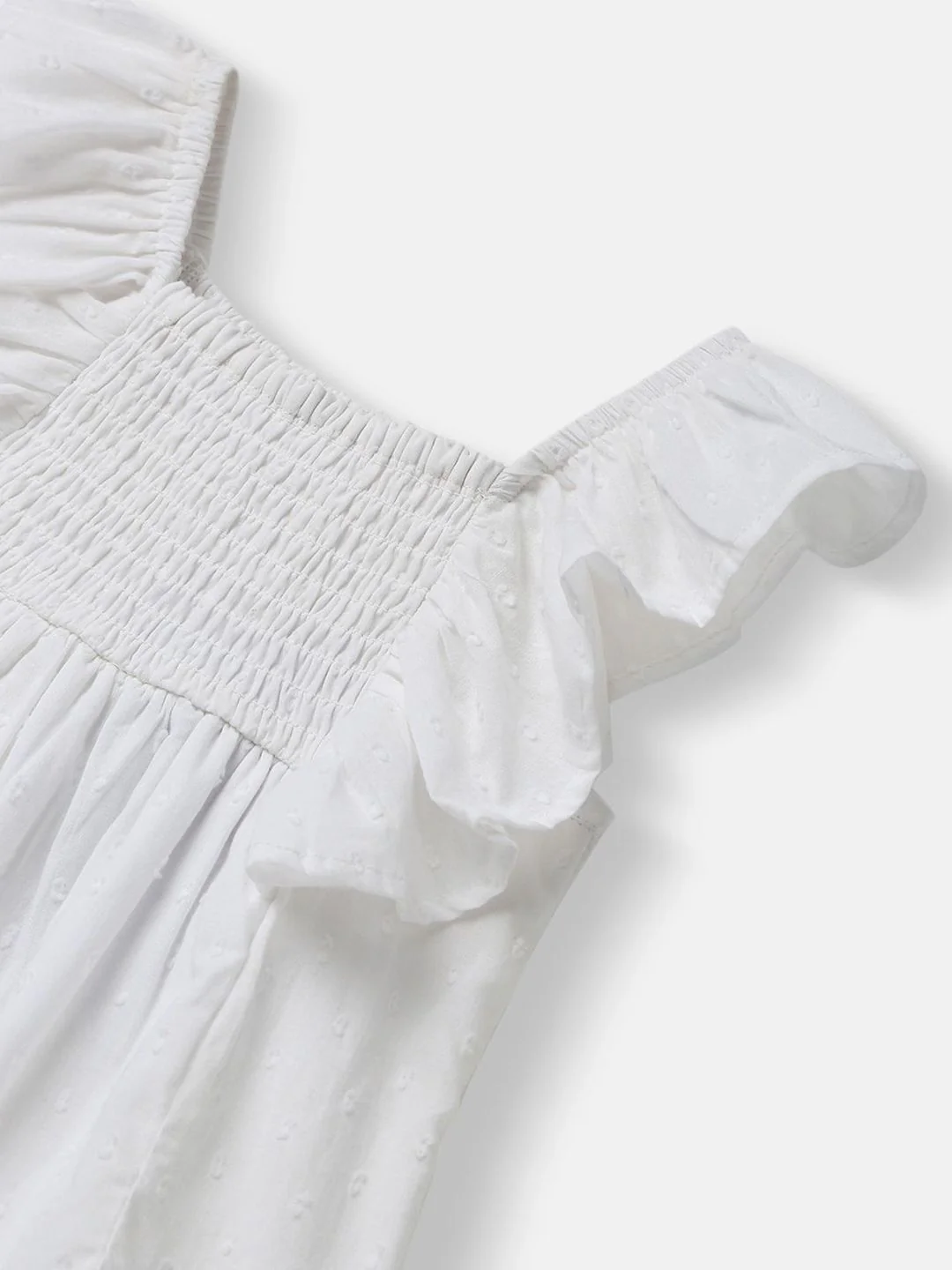 Nauti Nati Flutter Sleeve Ruffled Fit & Flare Dress - Image 3