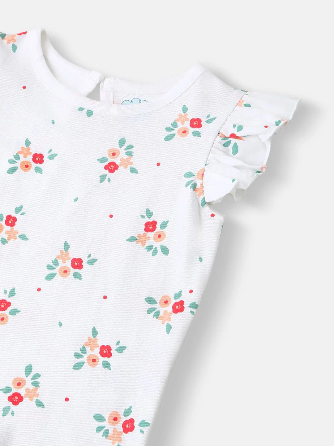 Nauti Nati Girls Pack of 2 Single Jersey Cotton Printed Tops - Image 6