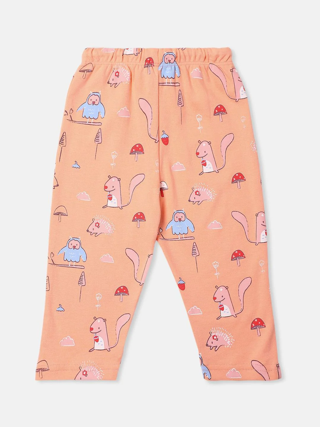 Nauti Nati Infants Pack of 2 Cotton Printed Track Pants - Image 5