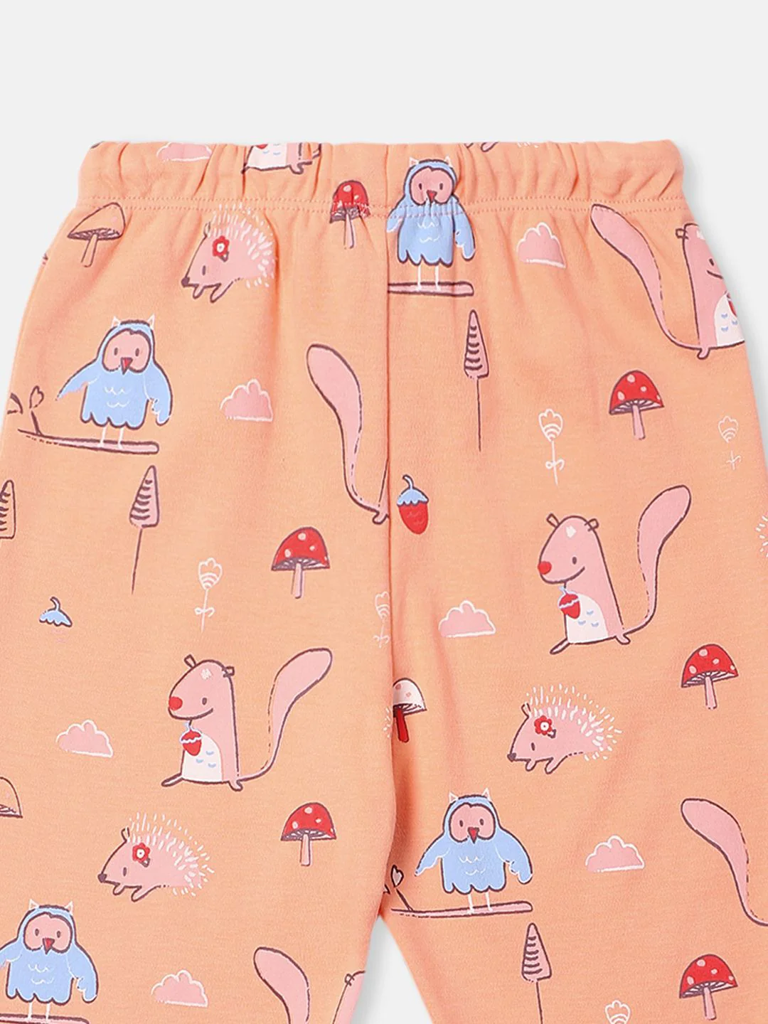 Nauti Nati Infants Pack of 2 Cotton Printed Track Pants - Image 6