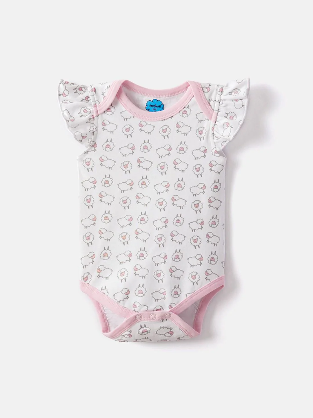 Nauti Nati Infants Pack Of 5 Pure Cotton Baby Apparel Gift Set - Image 5