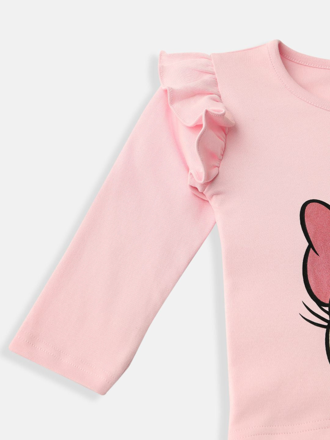 NautiNati Disney Daisy Baby Girls Pink Pure Cotton T Shirt - Image 5