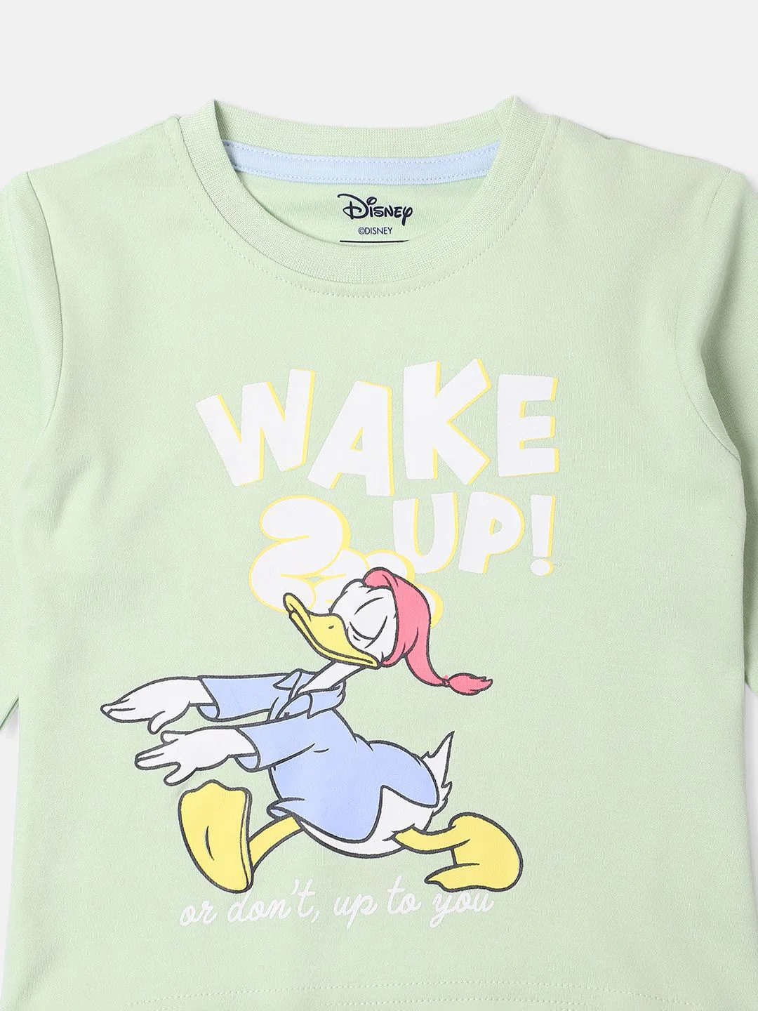 NautiNati Disney Donald Duck Baby Boys Green & Blue Casual T-shirt & Track Pants - Image 6