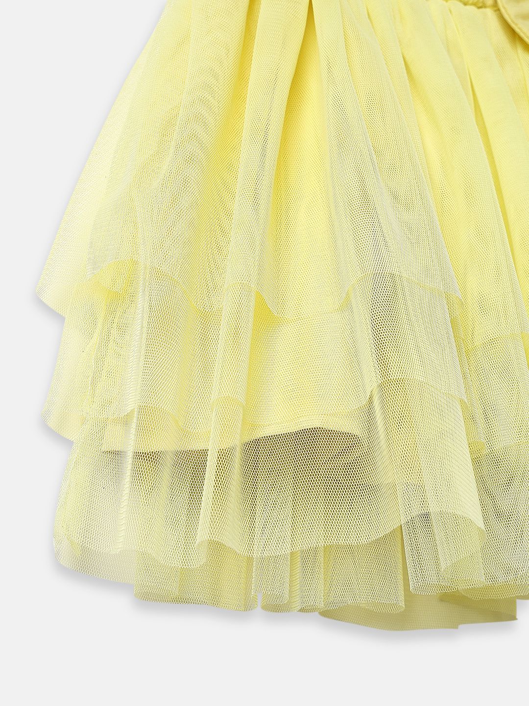 Nautinati Girls' Solid Sleeveless Bow Belted Knee Length Dress - Image 4