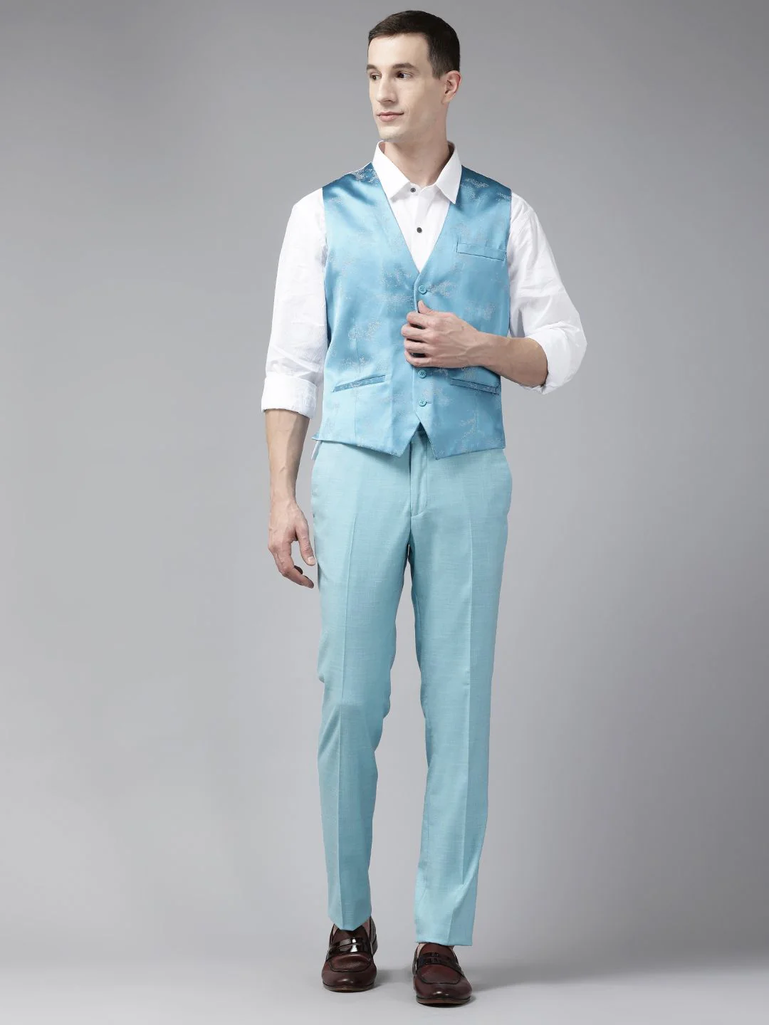 Park Avenue 3-Piece Super Slim Fit Formal Suit - Image 2