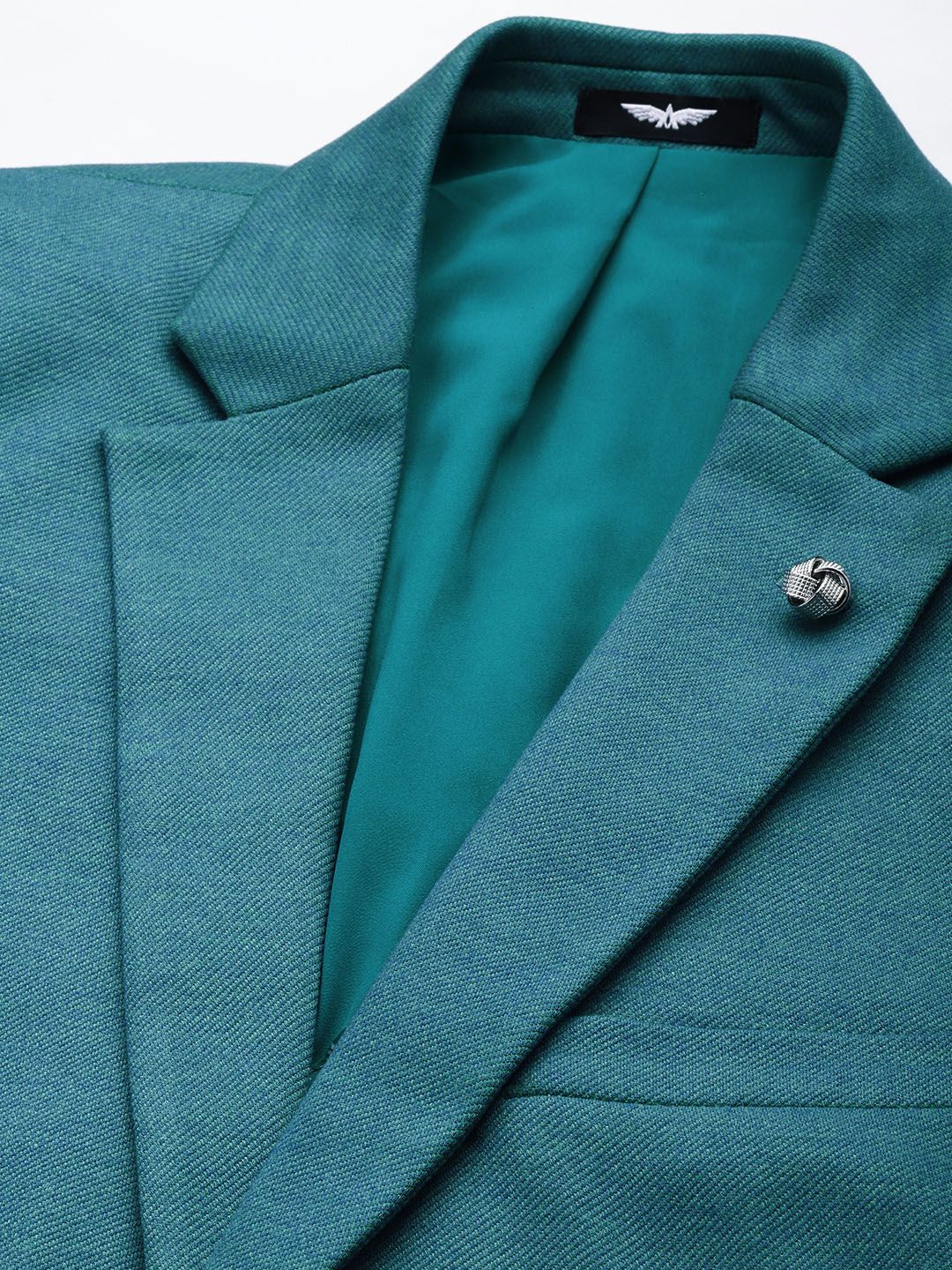 Park Avenue Active Fit Solid Single-Breasted Formal Blazers - Image 2