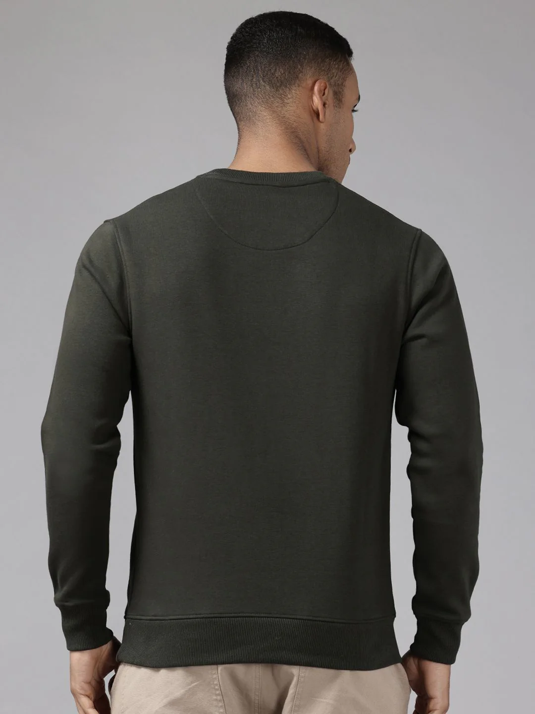 Park Avenue Brand Logo Printed Pullover Sweatshirt - Image 5