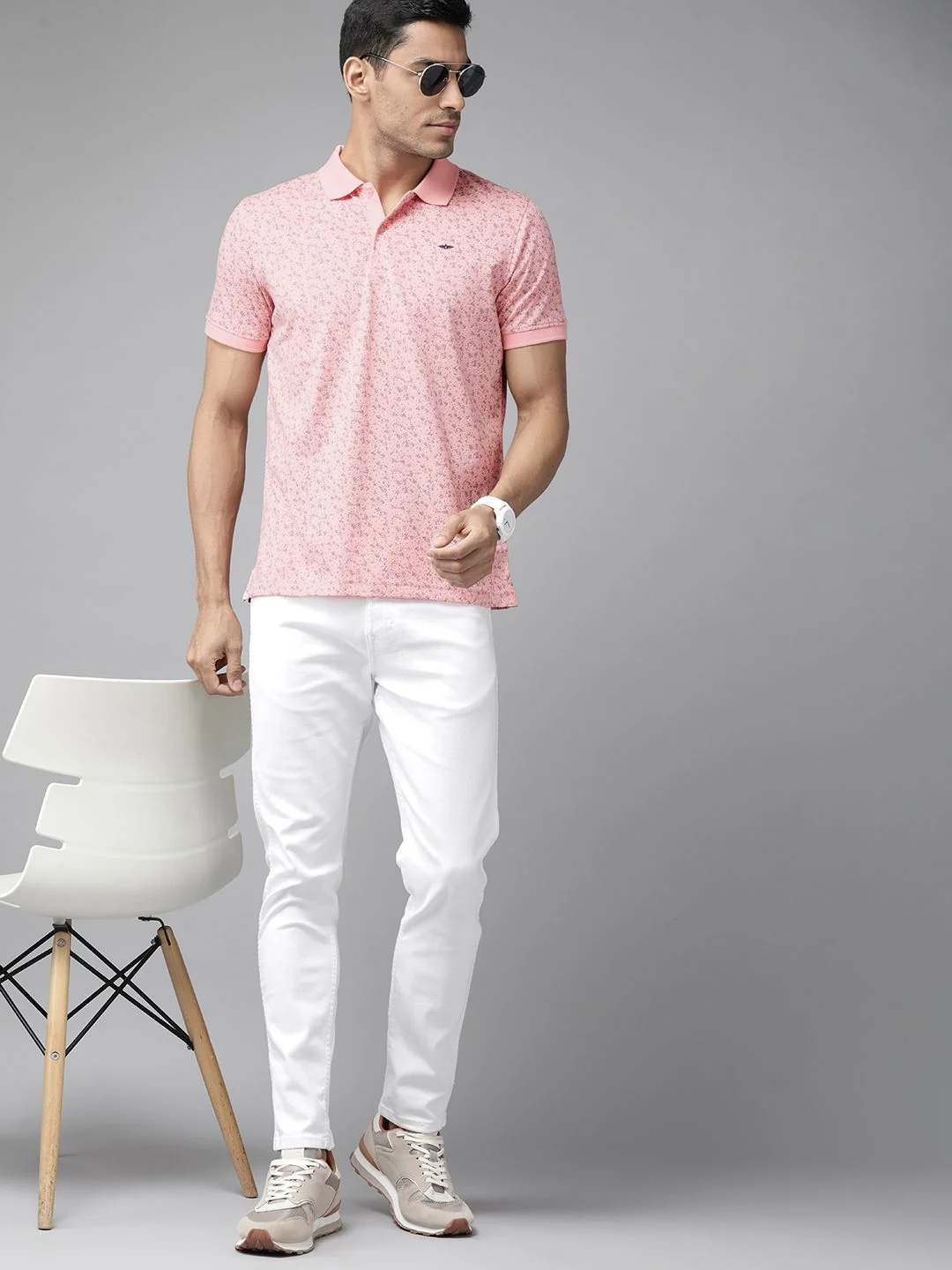 Park Avenue Cotton Rich Polo Collar Slim Fit T-shirt - Image 4