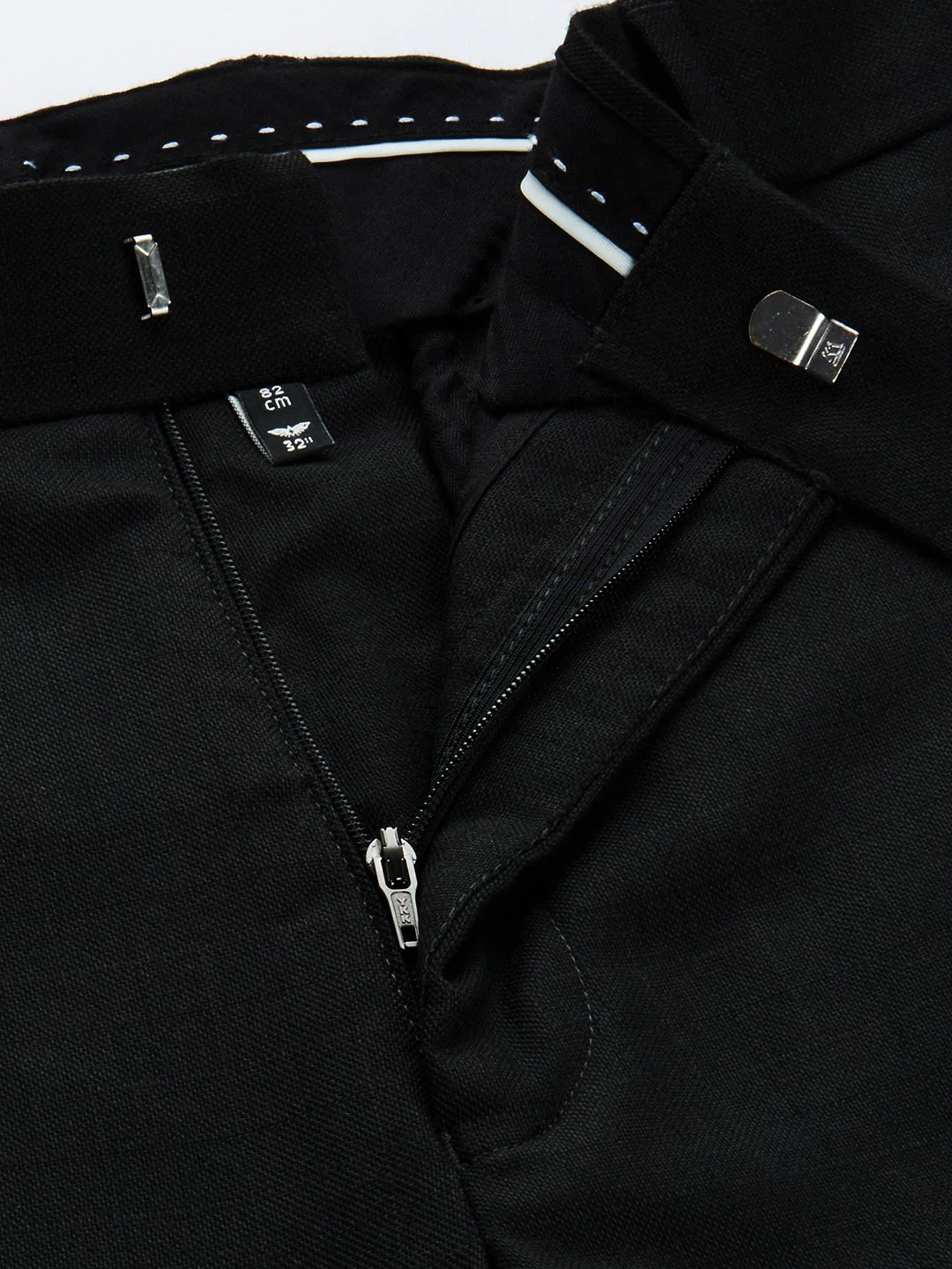 Park Avenue Men Black Trousers - Image 4