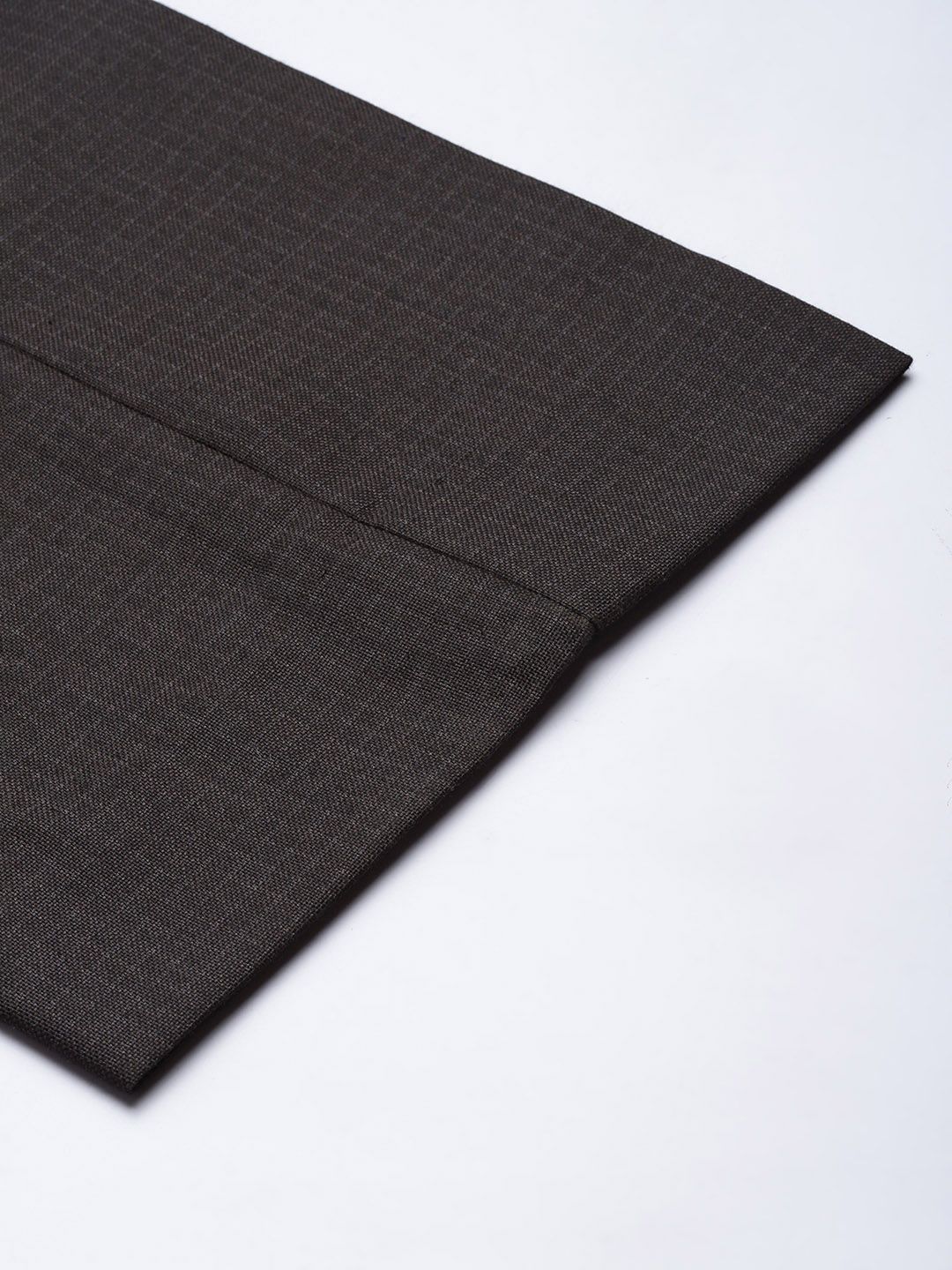Park Avenue Men Checked Smart Fit Formal Trousers - Image 7