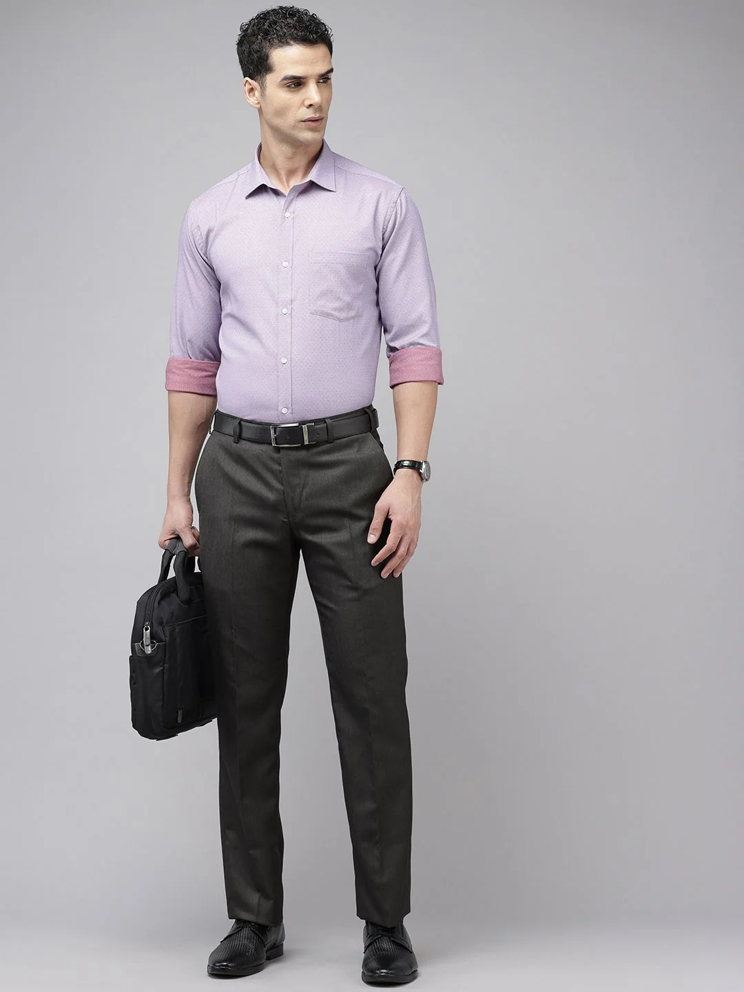 Park Avenue Men Formal Trousers - Image 5