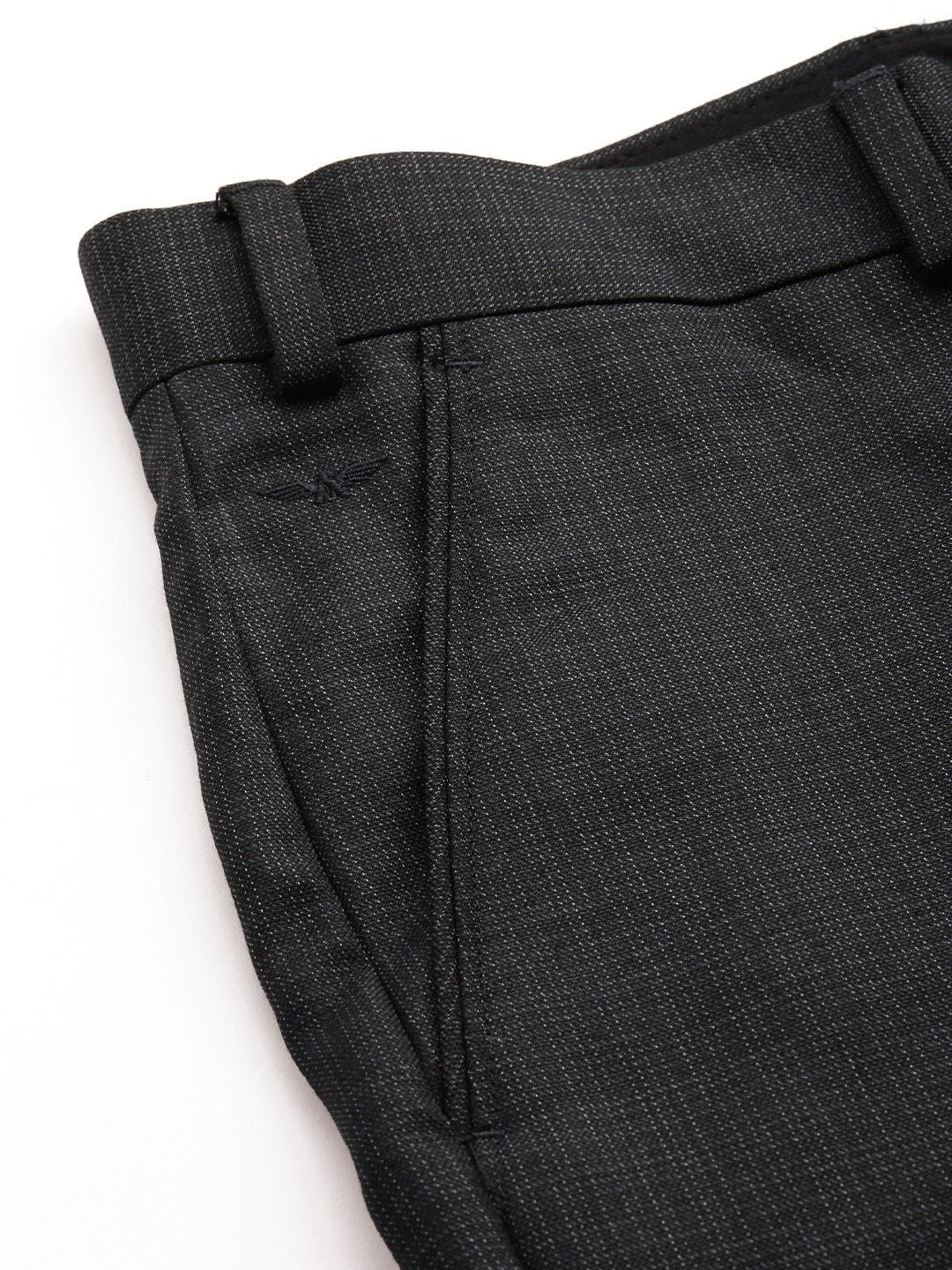 Park Avenue Men Mid-Rise Formal Trousers - Image 6