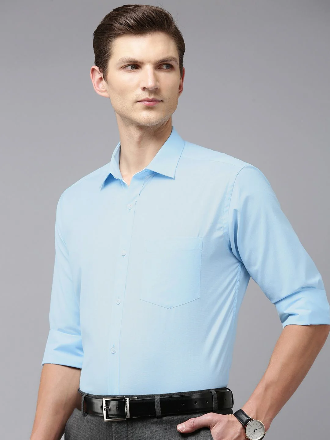 Park Avenue Men Pure Cotton Slim Fit Formal Shirt