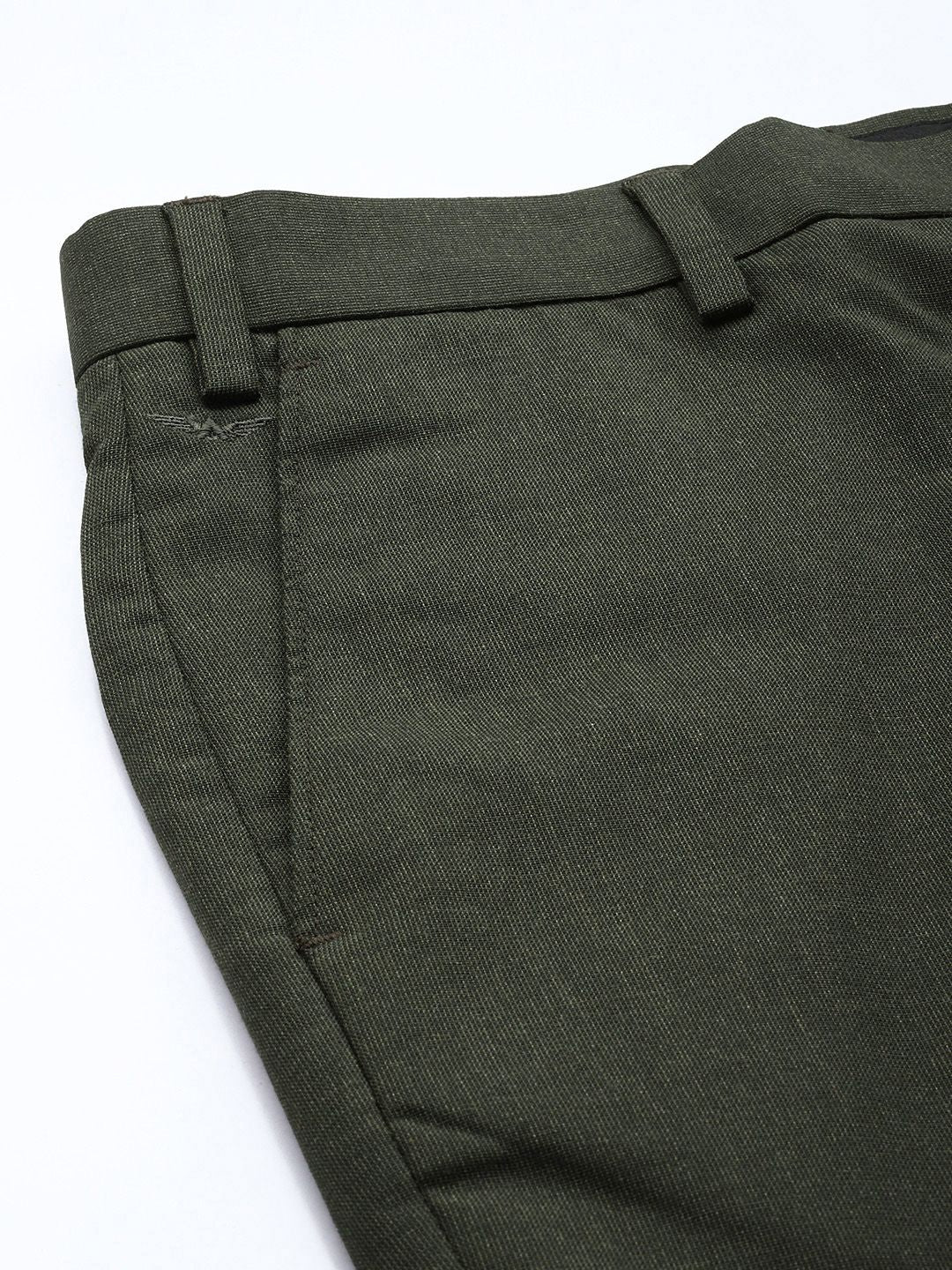 Park Avenue Men Regular Fit Formal Trousers - Image 6