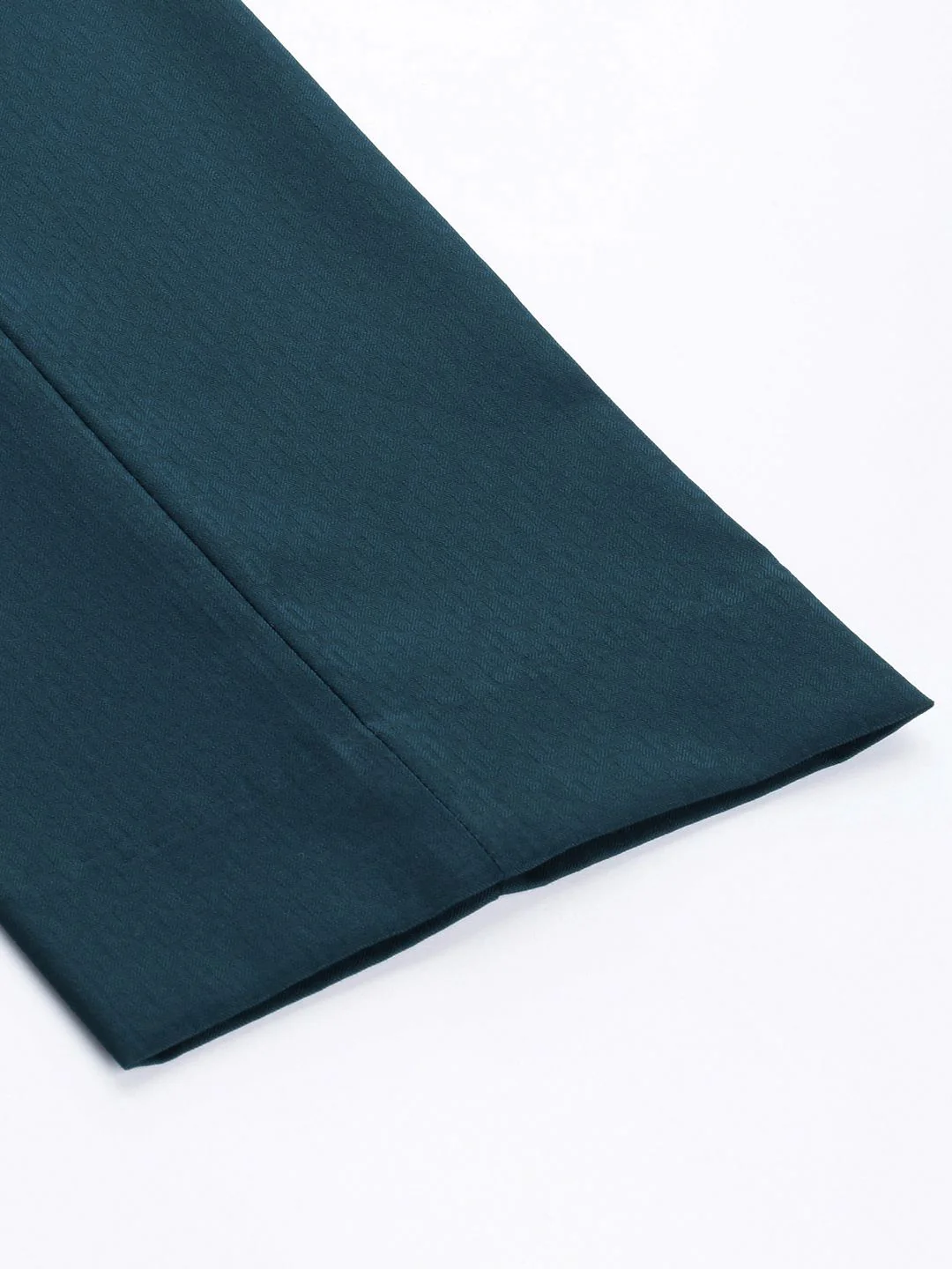 Park Avenue Men Self Design Textured Smart Slim Fit Formal Trousers - Image 7