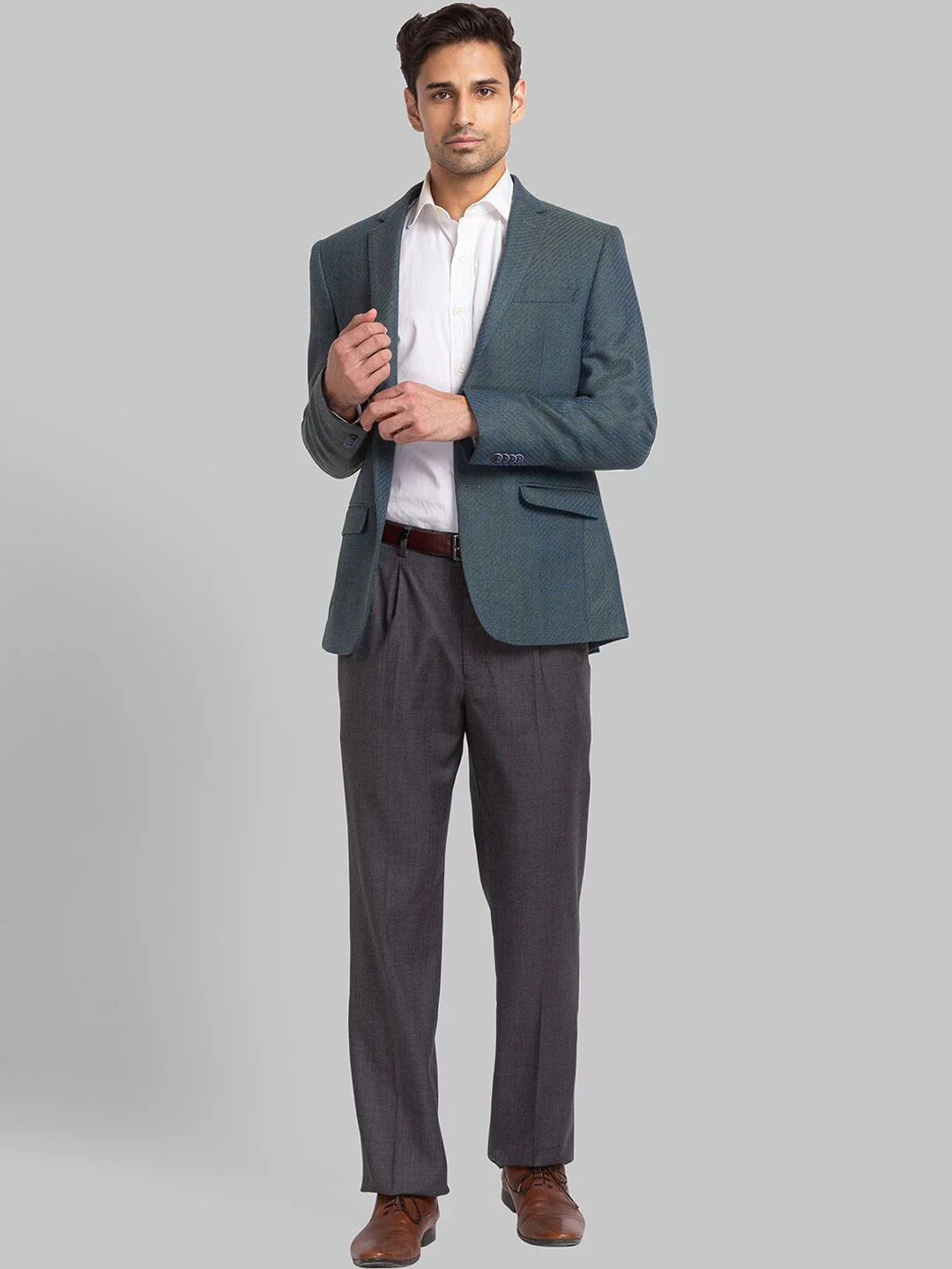 Park Avenue Men Single Breasted Blazers - Image 6