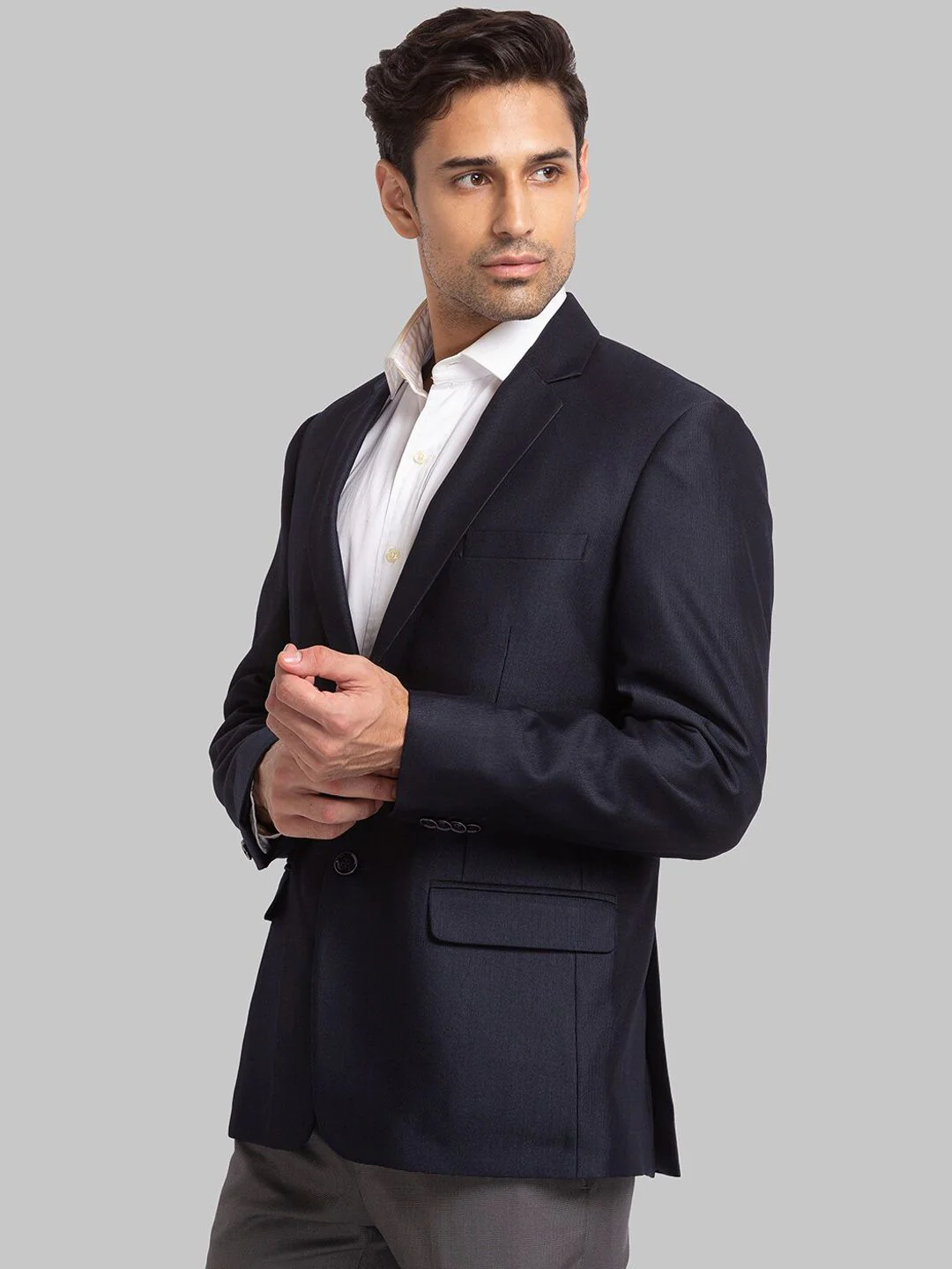 Park Avenue Men Single Breasted Two-Pieces Formal Suits - Image 5