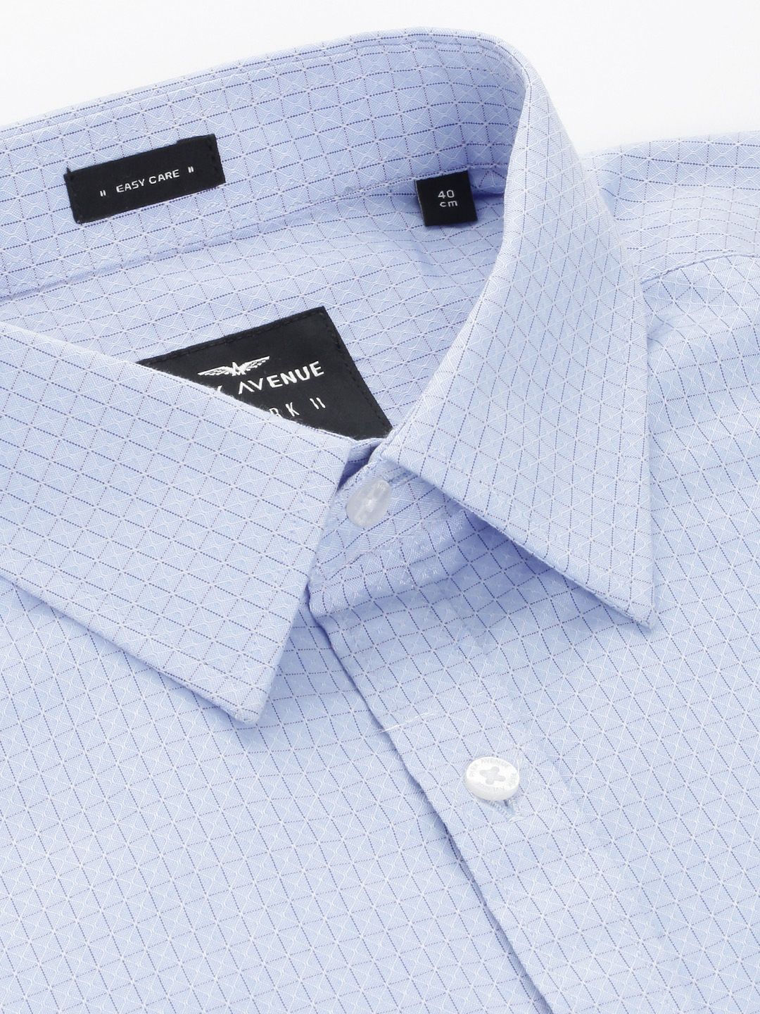 Park Avenue Men Slim Fit Checked Formal Shirt - Image 2