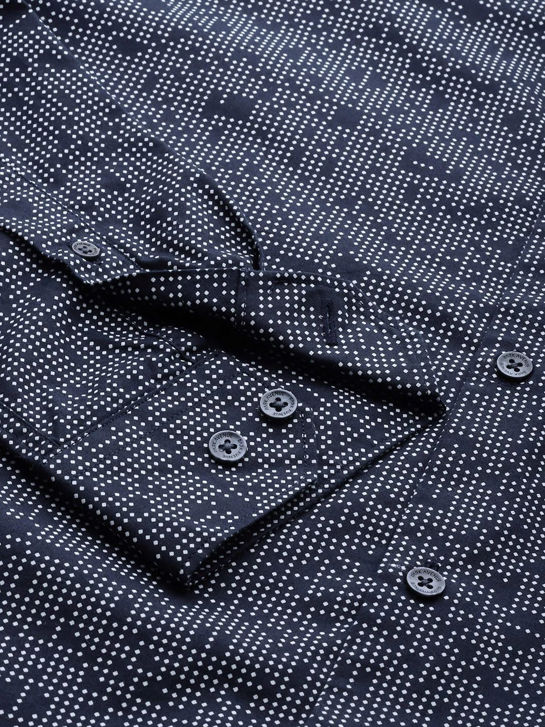 Park Avenue Men Slim Fit Pure Cotton Printed Casual Shirt - Image 3