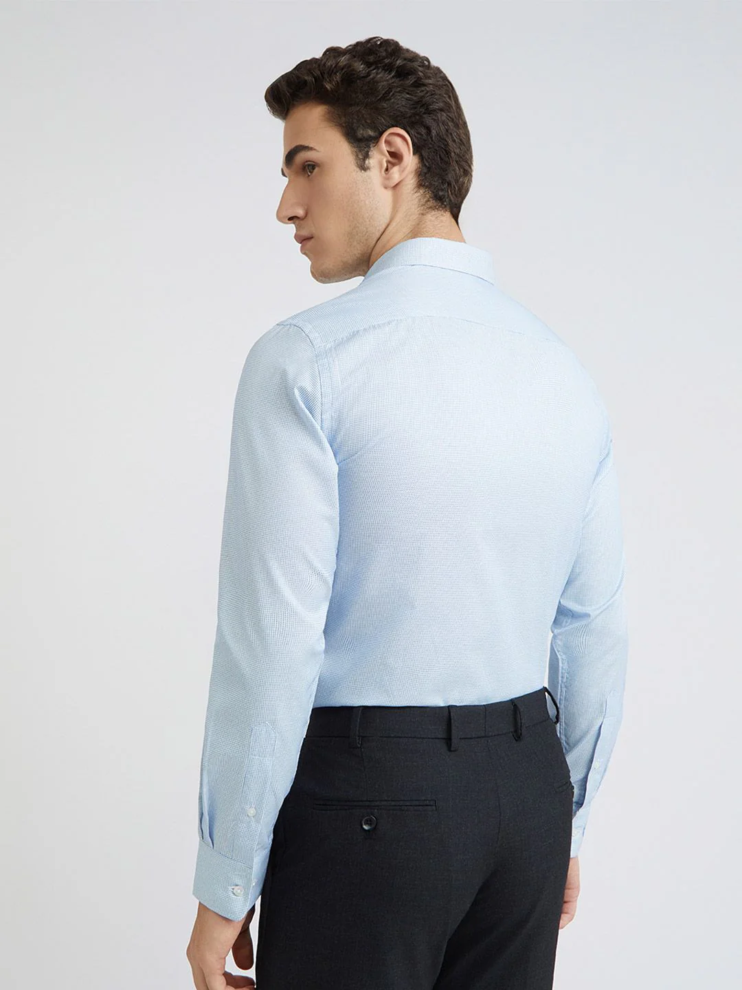 Park Avenue Men Slim Fit Work Formal Shirt - Image 4