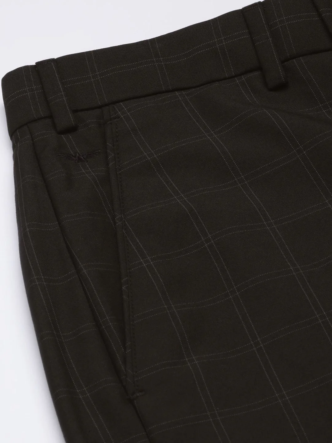 Park Avenue Men Smart Slim Fit Formal Trousers - Image 6