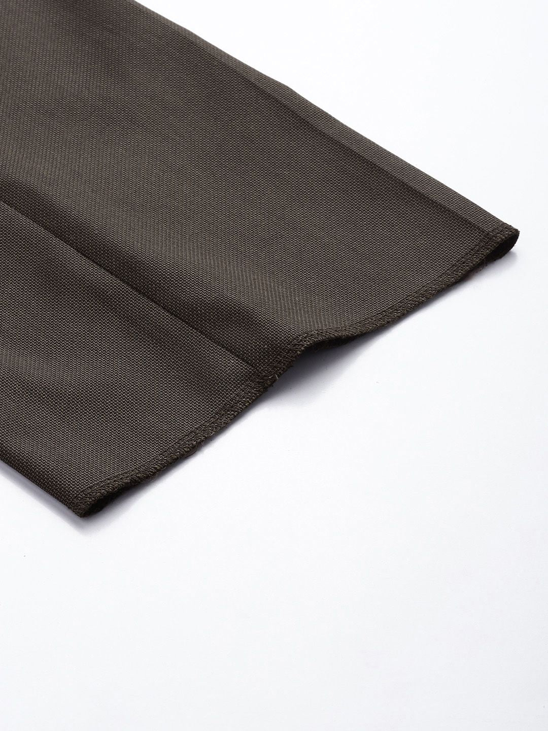 Park Avenue Men Textured Formal Trousers - Image 7