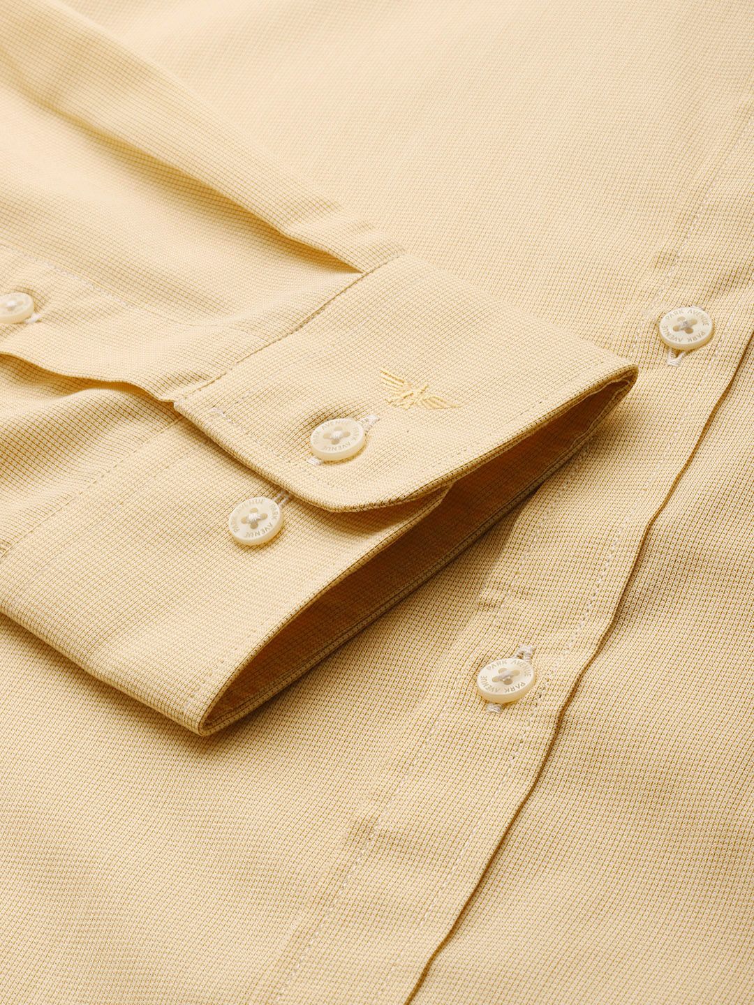 Park Avenue Micro Checked Formal Shirt - Image 3