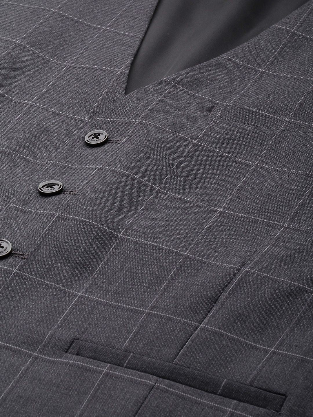 Park Avenue Neo Fit Single Breasted Formal 3-Piece Suit - Image 6