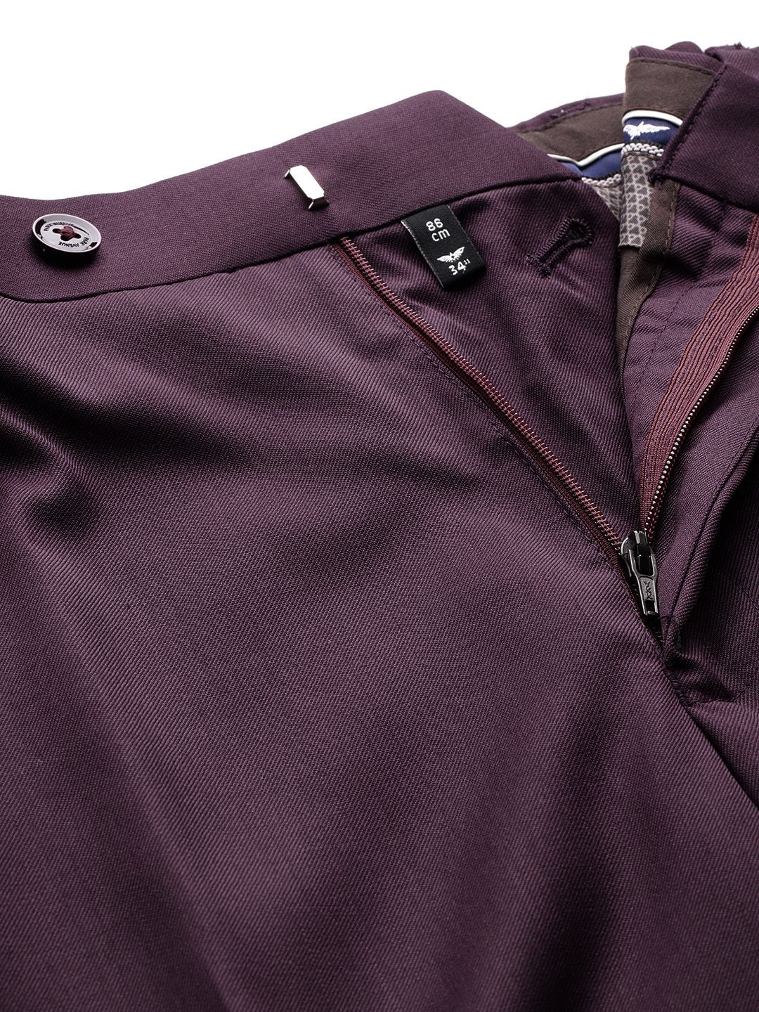 Park Avenue Notched Lapel Collar 2 Piece Formal Suit - Image 3